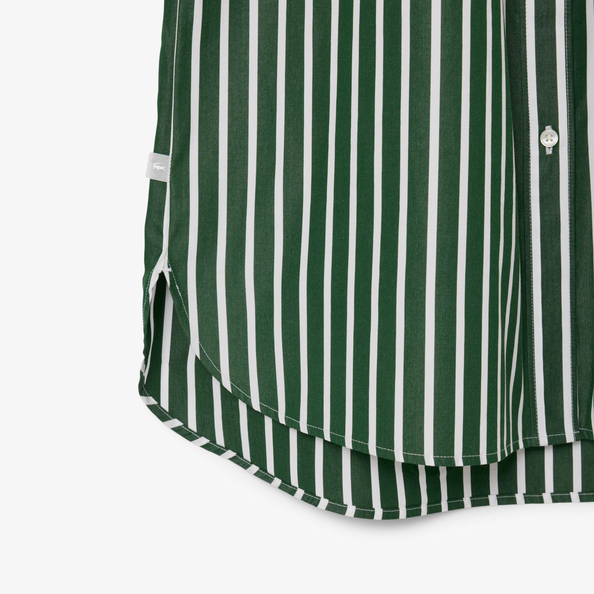 Lacoste Relaxed Fit Poplin Shirt Dress