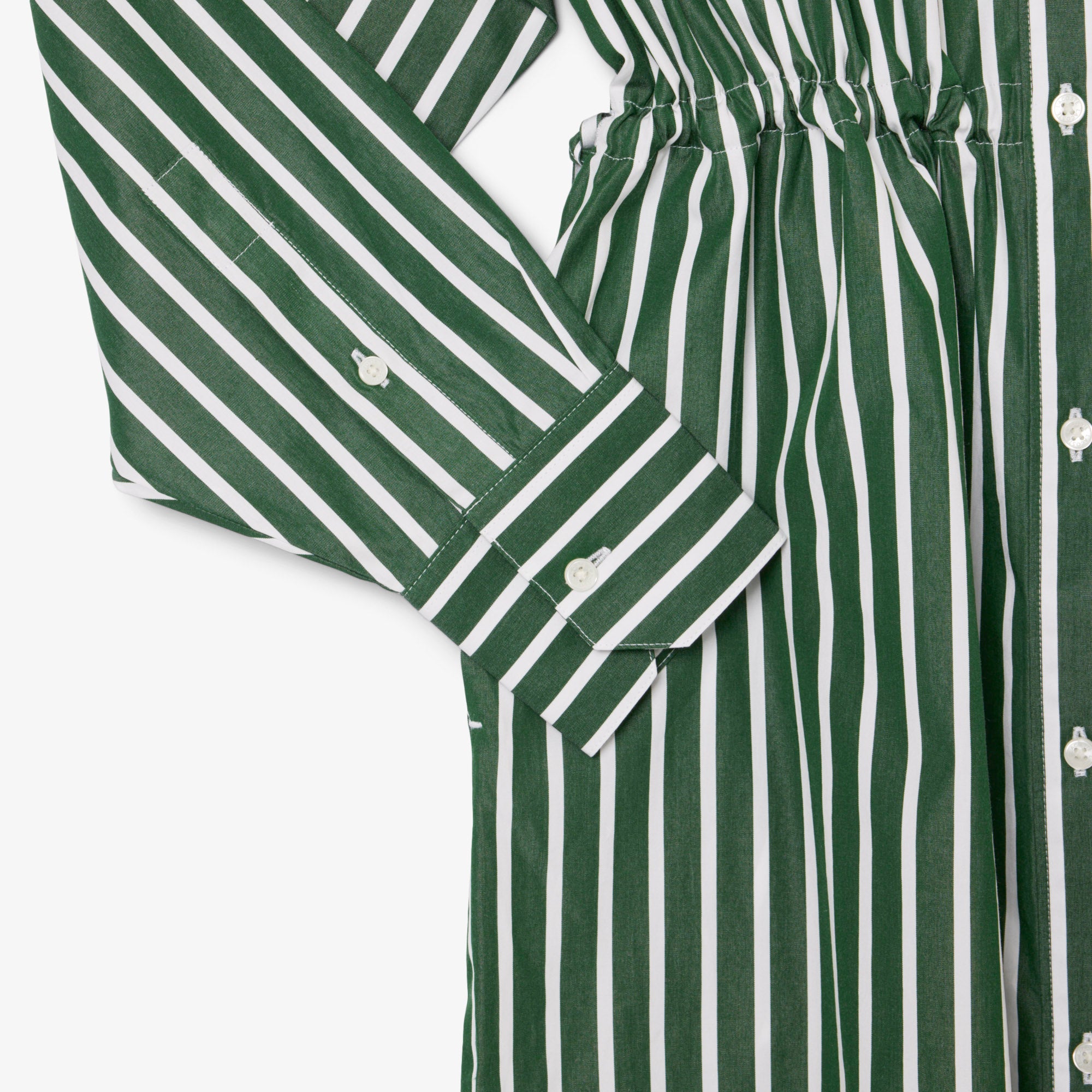 Lacoste Relaxed Fit Poplin Shirt Dress