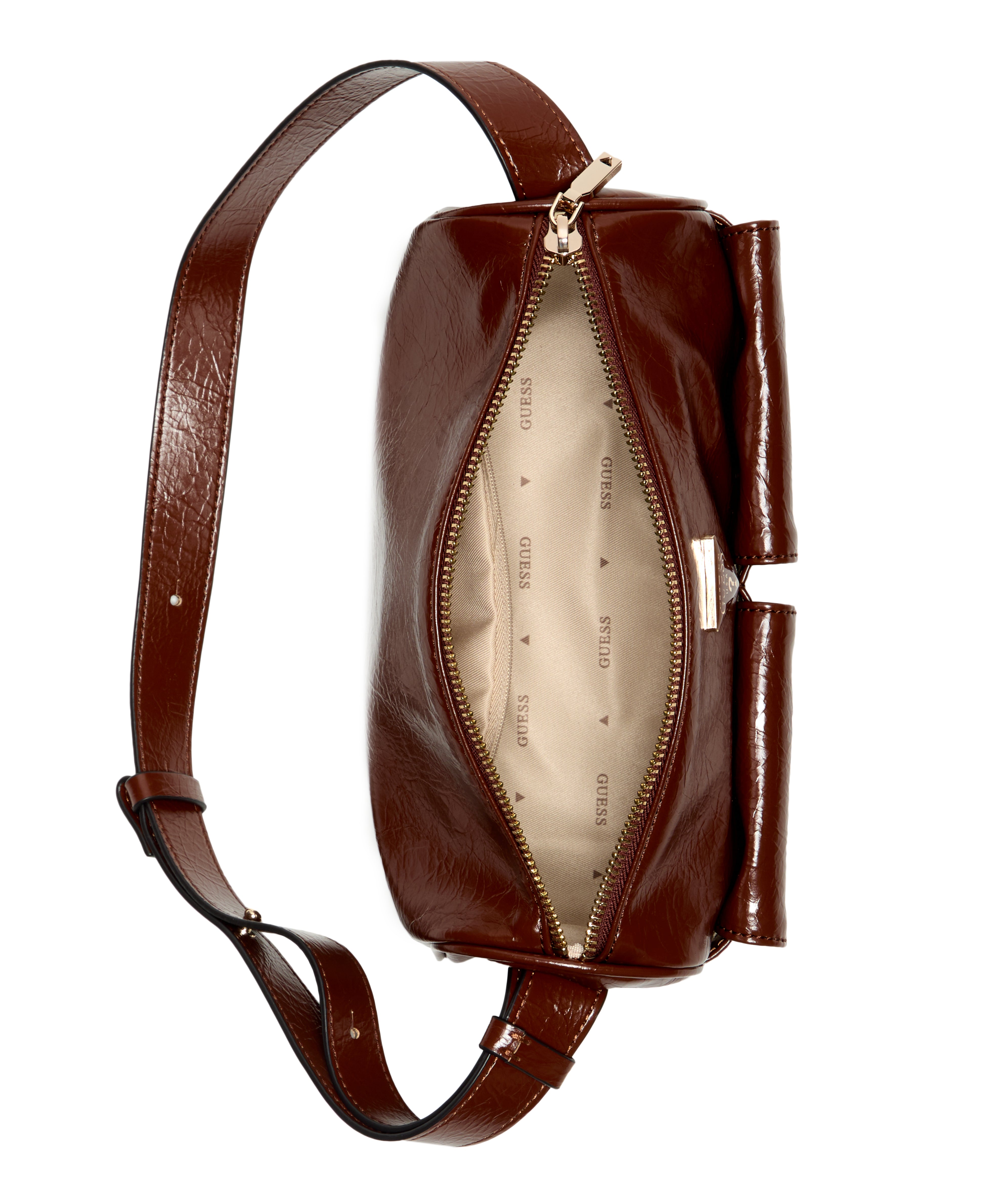 GUESS Waldena Small Top Zip Shoulder Bag