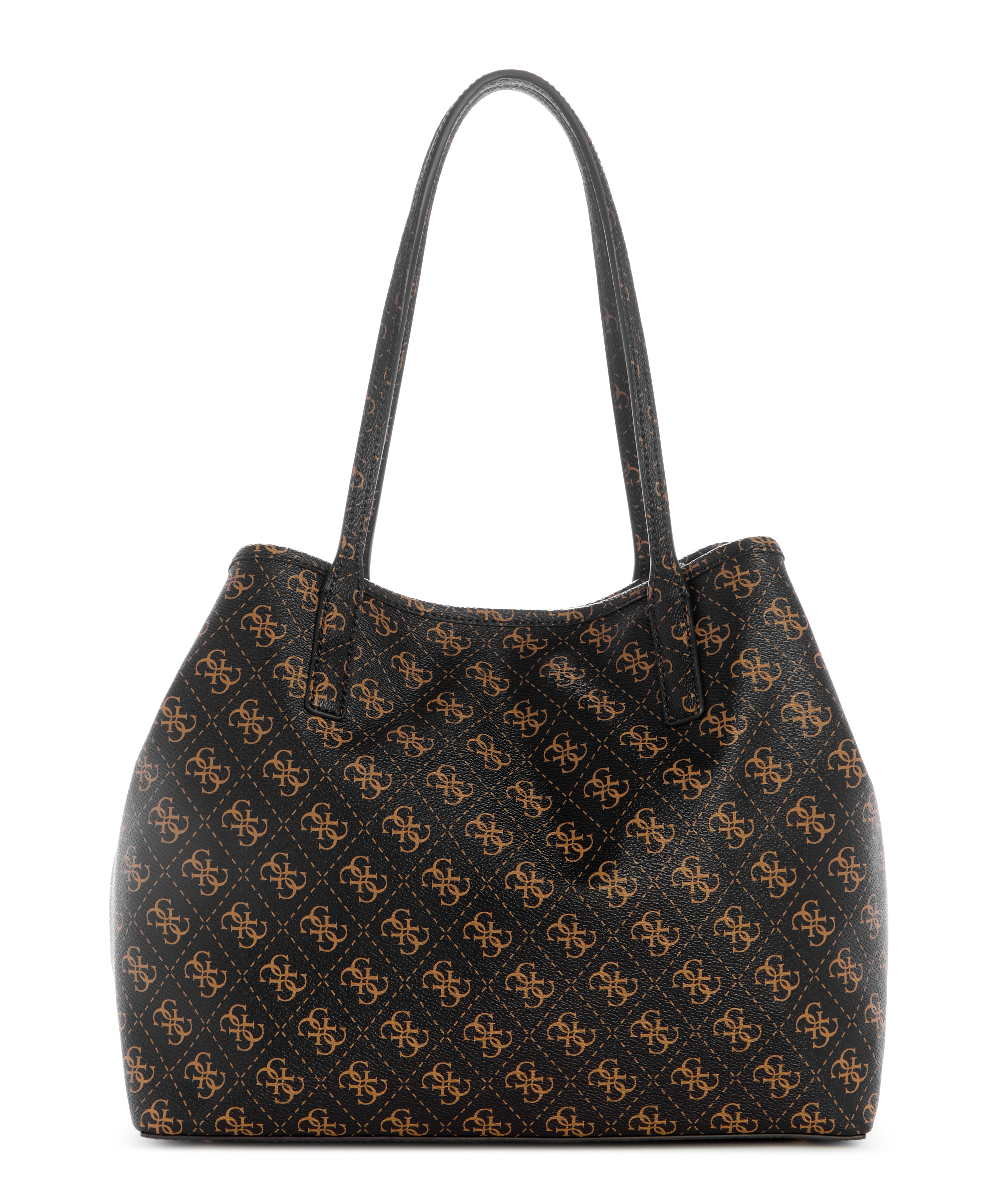 GUESSS Brown Logo Victtoria 2-in-1 Tote Bag
