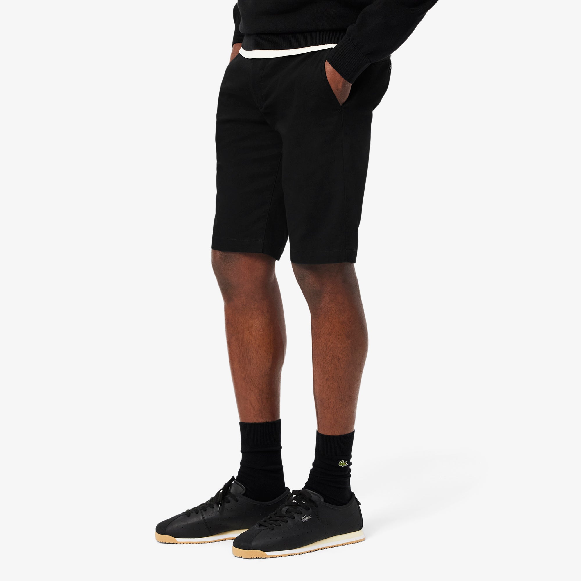 LACOSTE Slim Fit Stretch Cotton Chino Shorts
