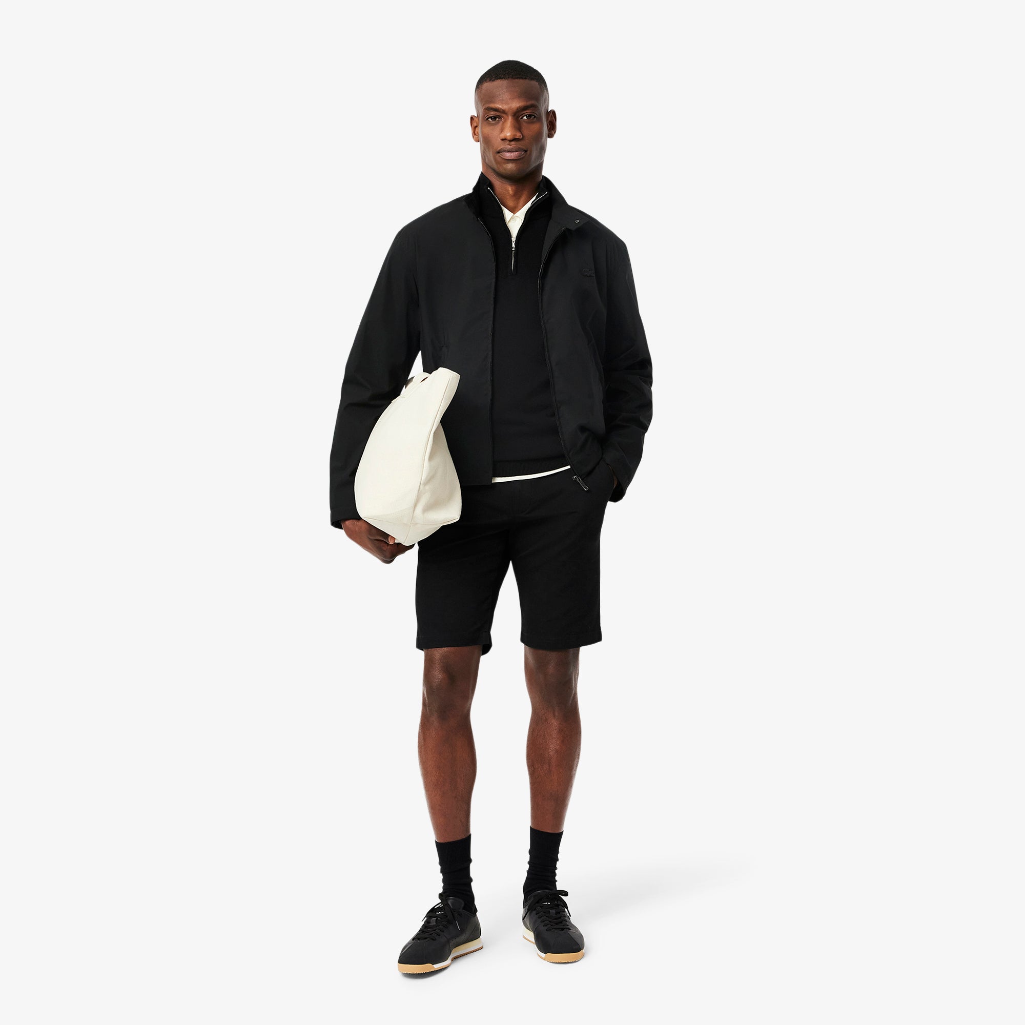 LACOSTE Slim Fit Stretch Cotton Chino Shorts