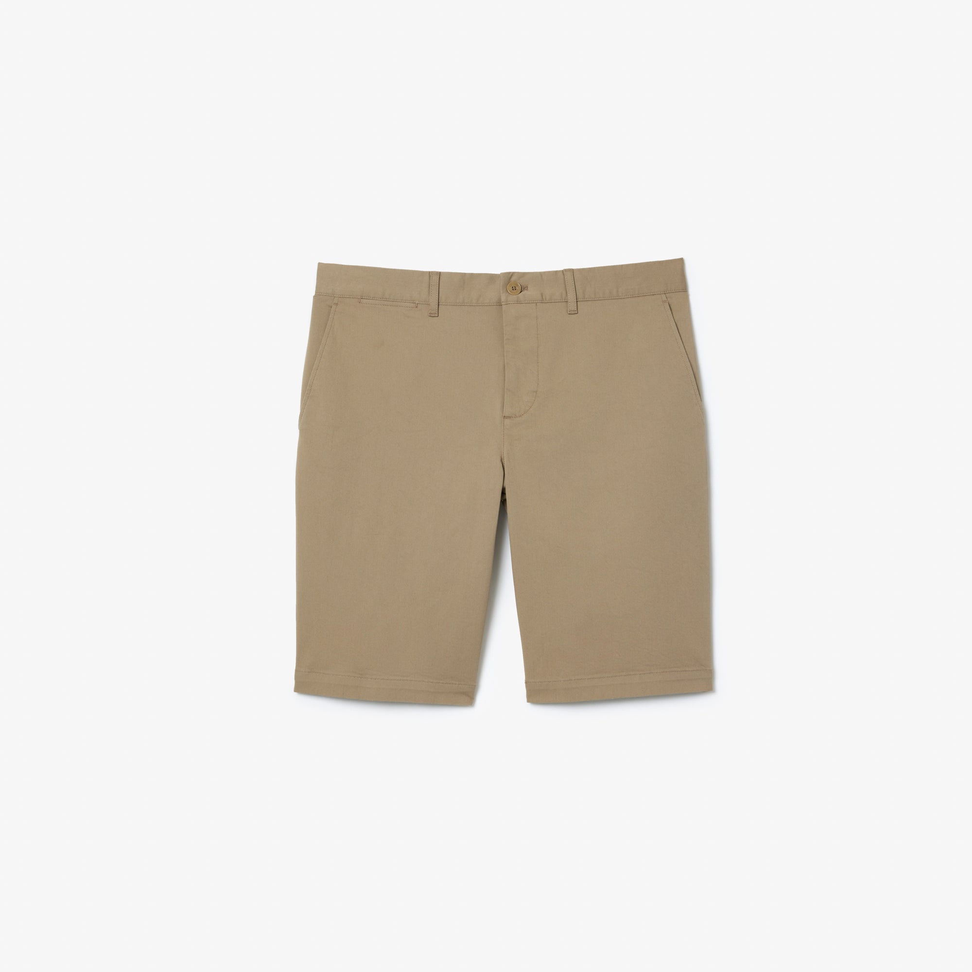 LACOSTE Slim Fit Stretch Cotton Chino Shorts