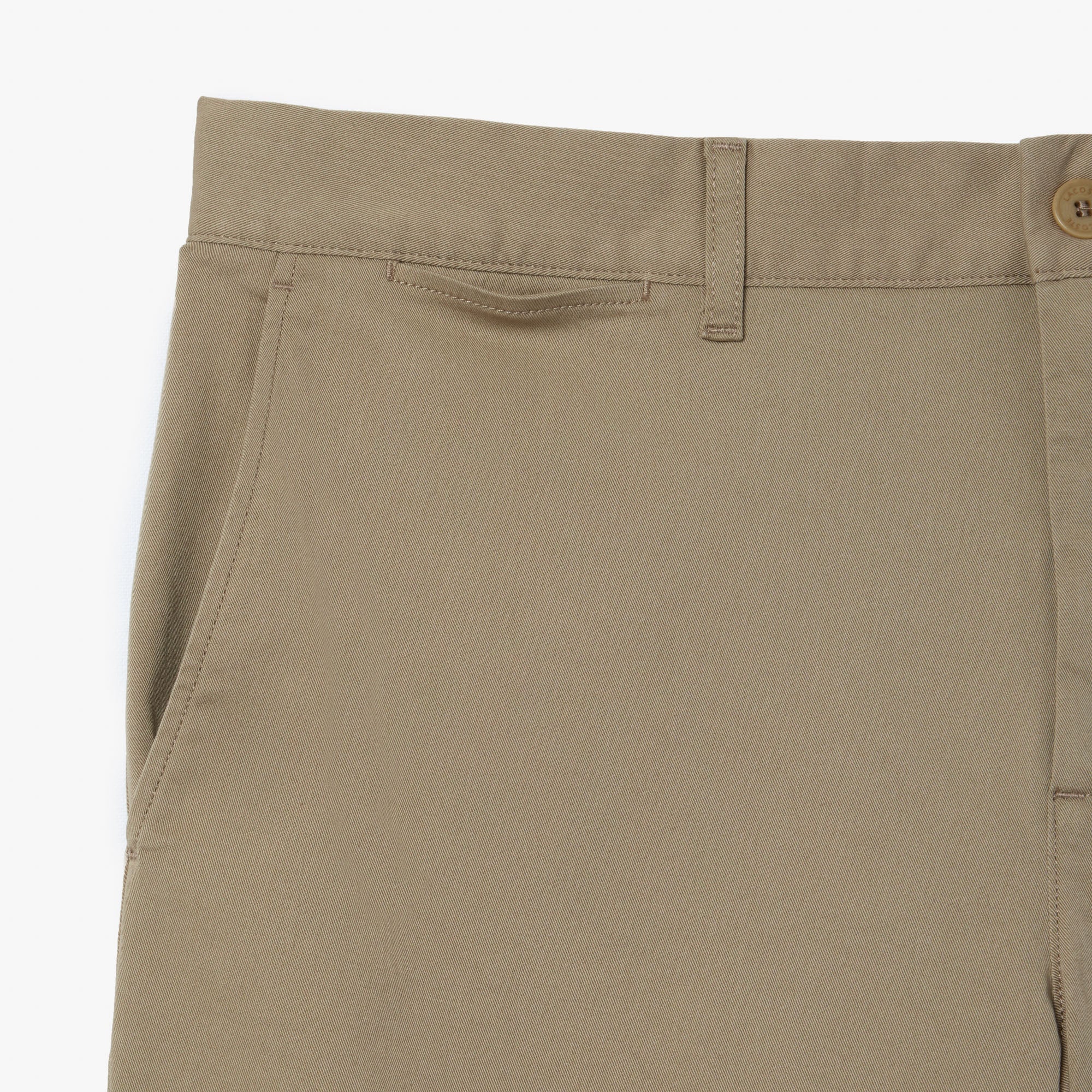 LACOSTE Slim Fit Stretch Cotton Chino Shorts