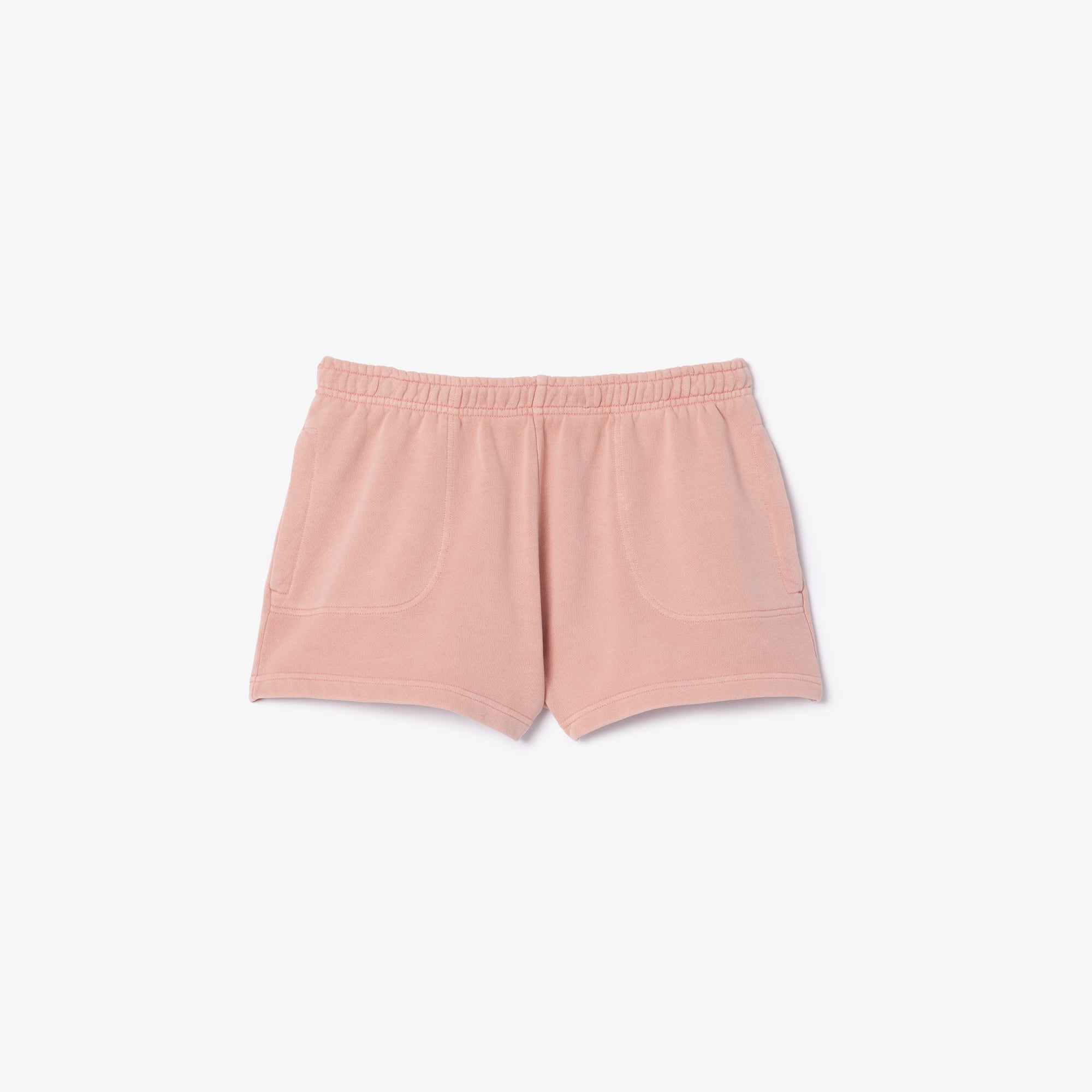Lacoste Natural Dyed Short Cotton Fleece Shorts - 36-S (UK 8) / K86-Pink - Lacoste Apparel THE MIX