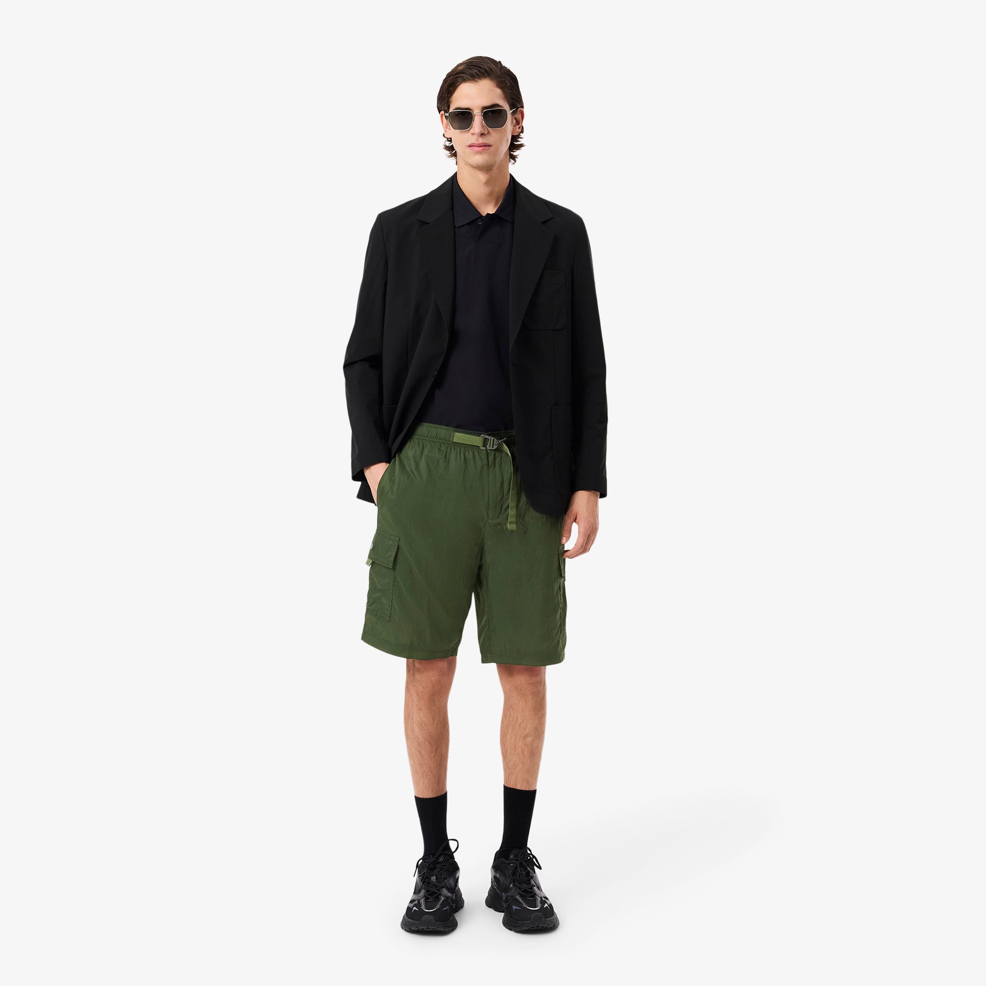 Lacoste Men Relaxed Fit Cargo Shorts