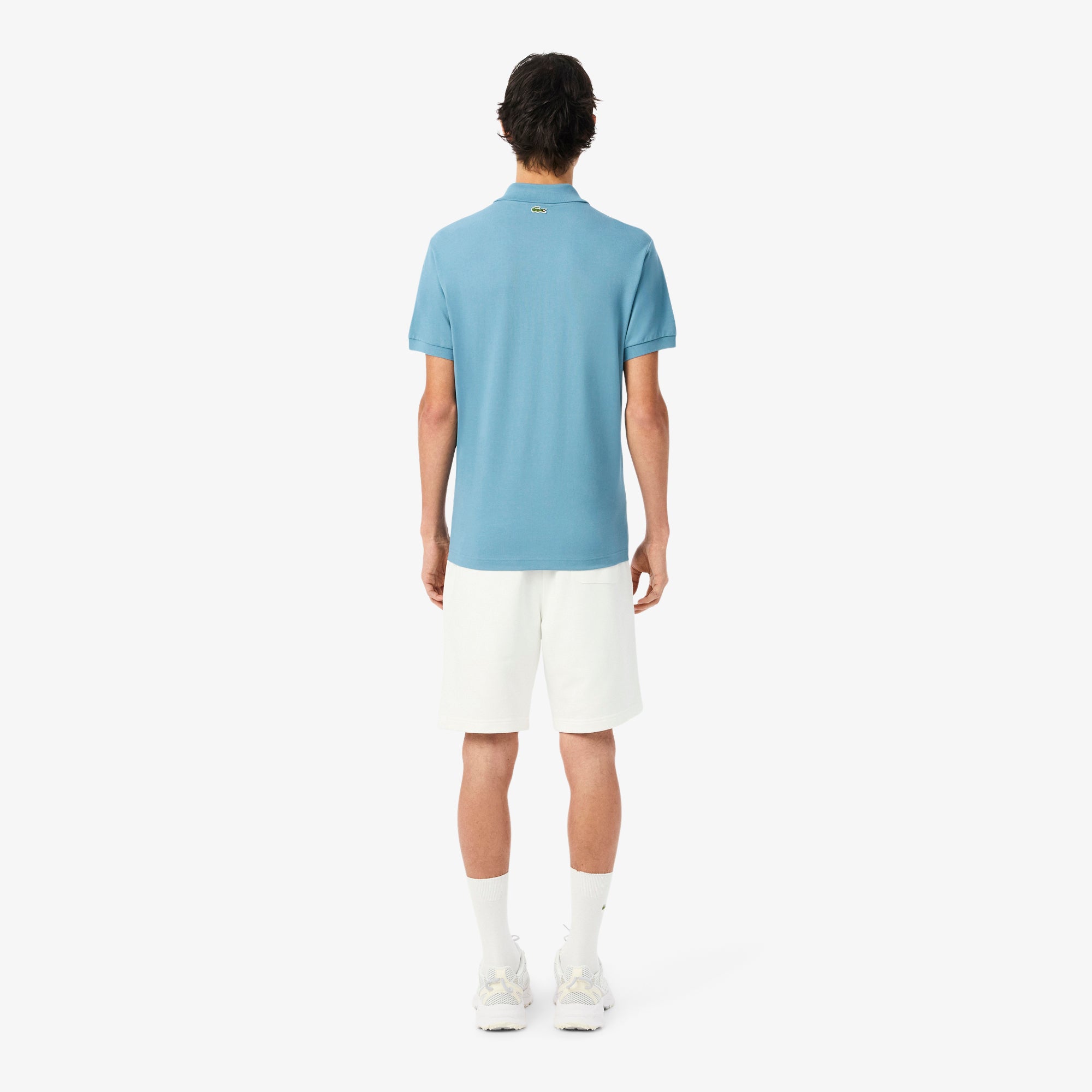 Lacoste Men Graphic Cotton Fleece Shorts