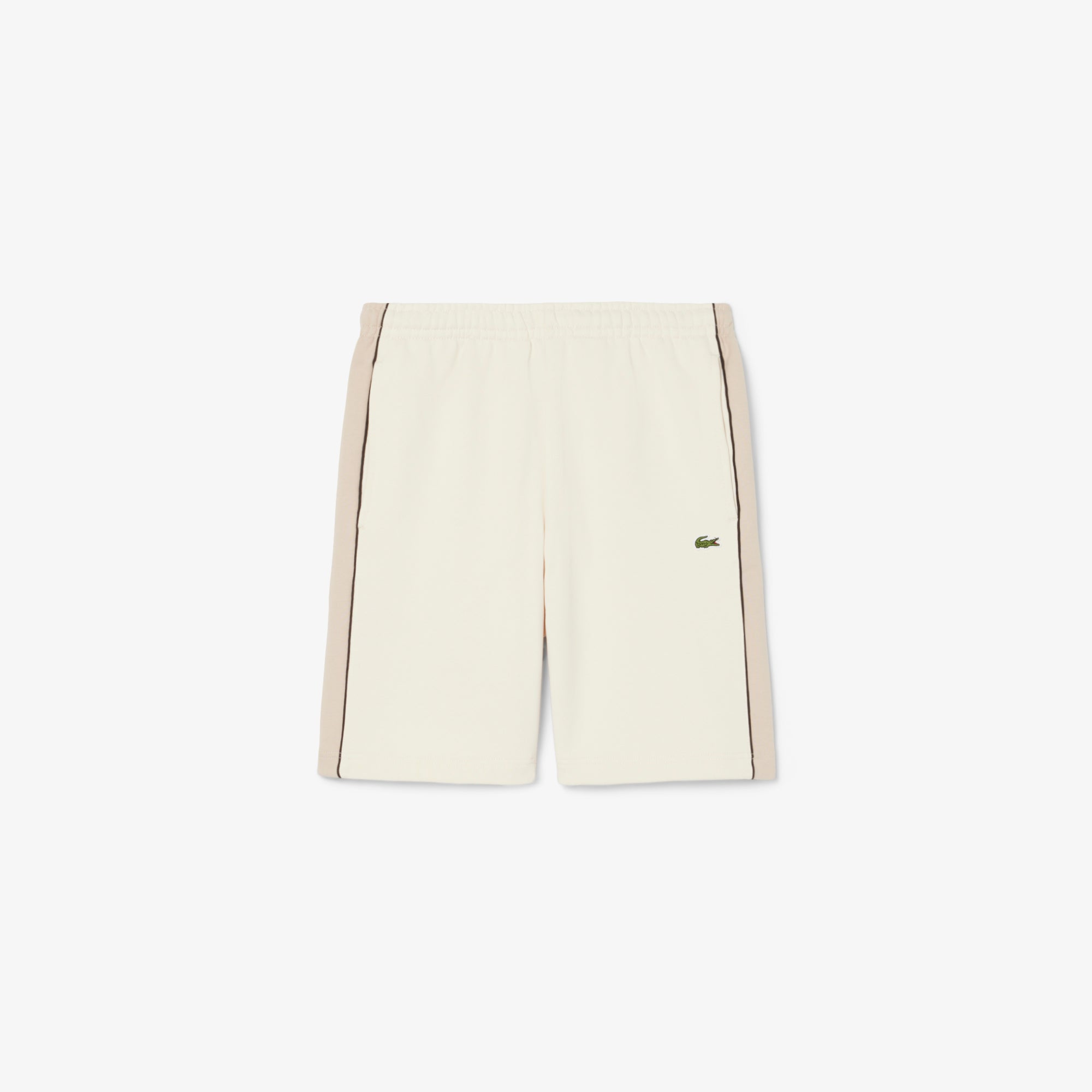 LACOSTE Regular Fit Colour-Block Fleece Shorts