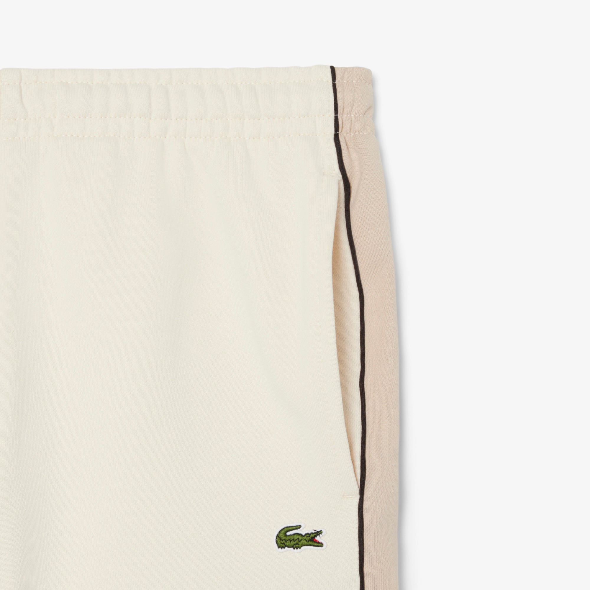 LACOSTE Regular Fit Colour-Block Fleece Shorts