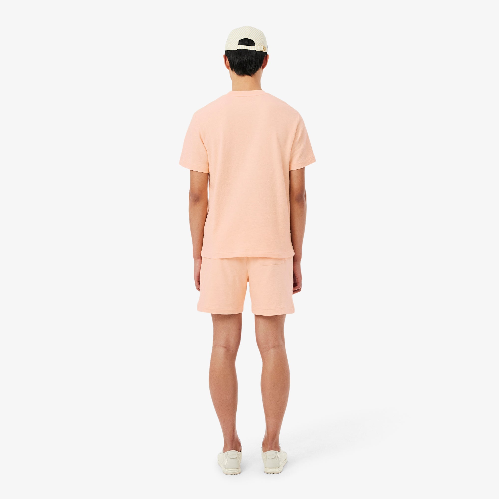 LACOSTE Textured Jersey Shorts