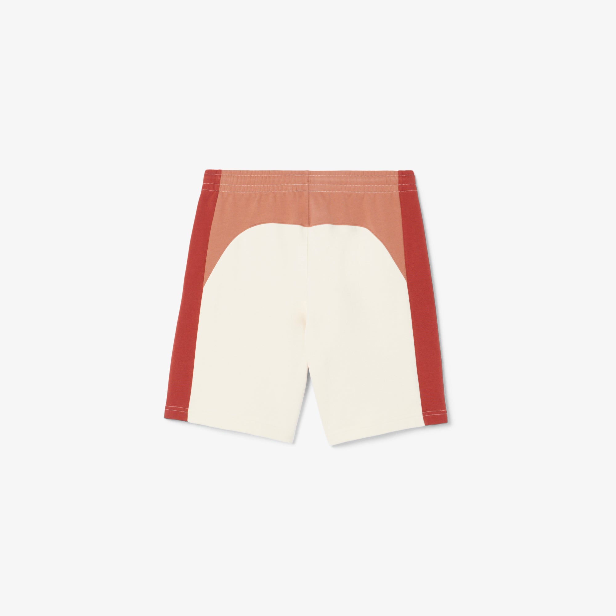 LACOSTE Men’s Cotton Fleece Colorblock Shorts