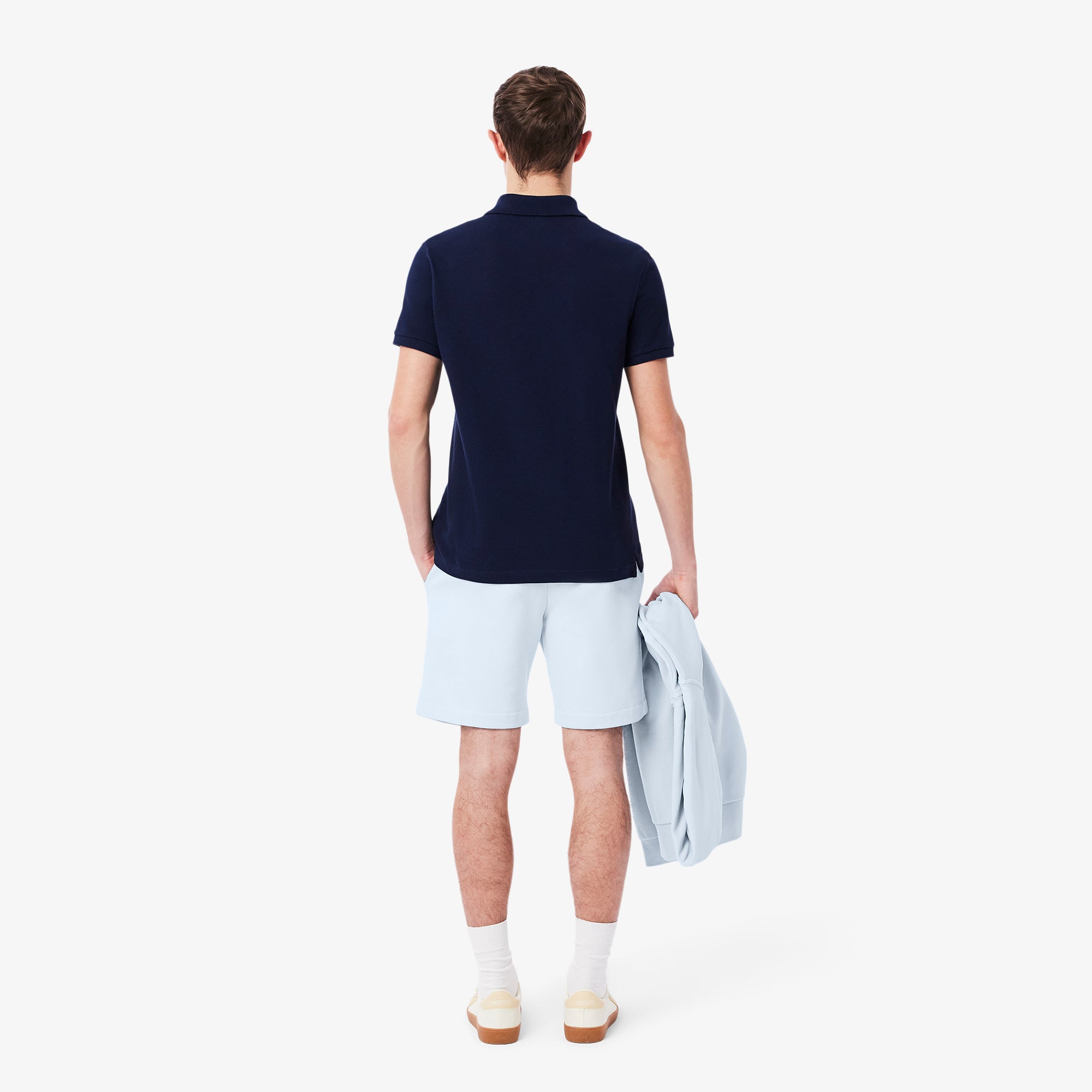 LACOSTE Regular Fit Fleece Shorts