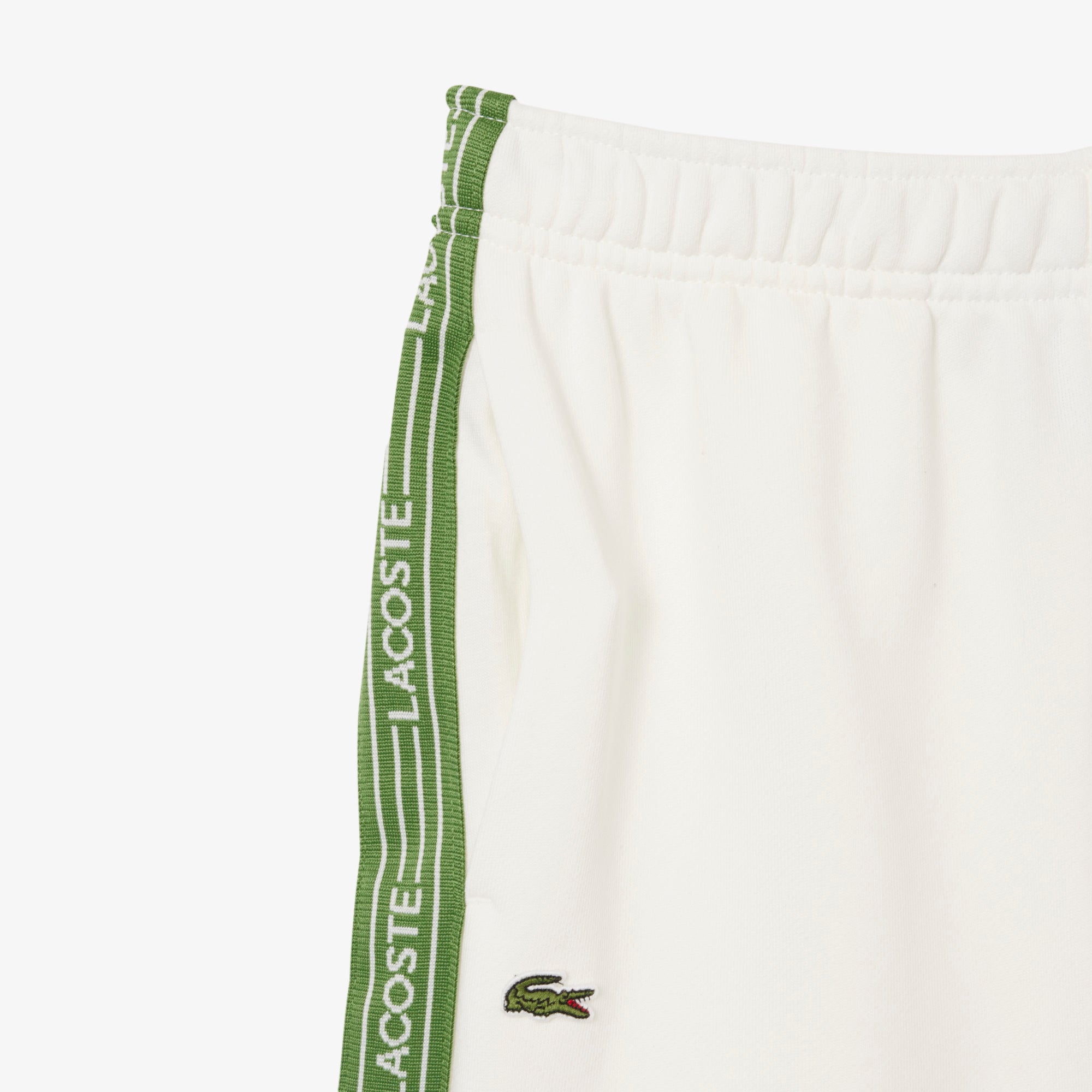 LACOSTE Boy Logo Stripe Shorts