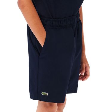 Boys' Lacoste SPORT Diamond Taffeta Shorts - Navy Blue / 5years - Lacoste Apparel THE MIX