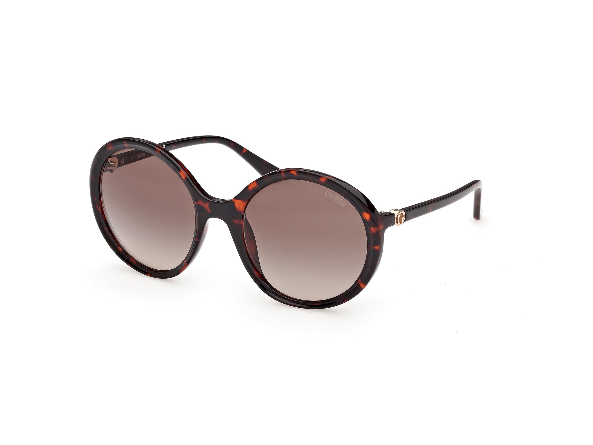 GUESS Women's Injected Round Sunglasses