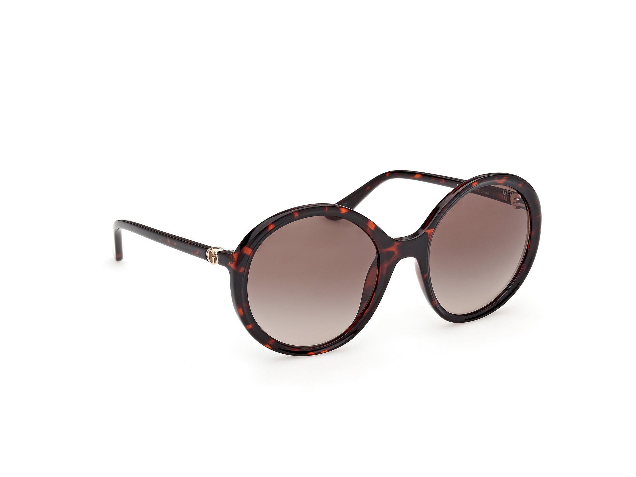 GUESS Women's Injected Round Sunglasses