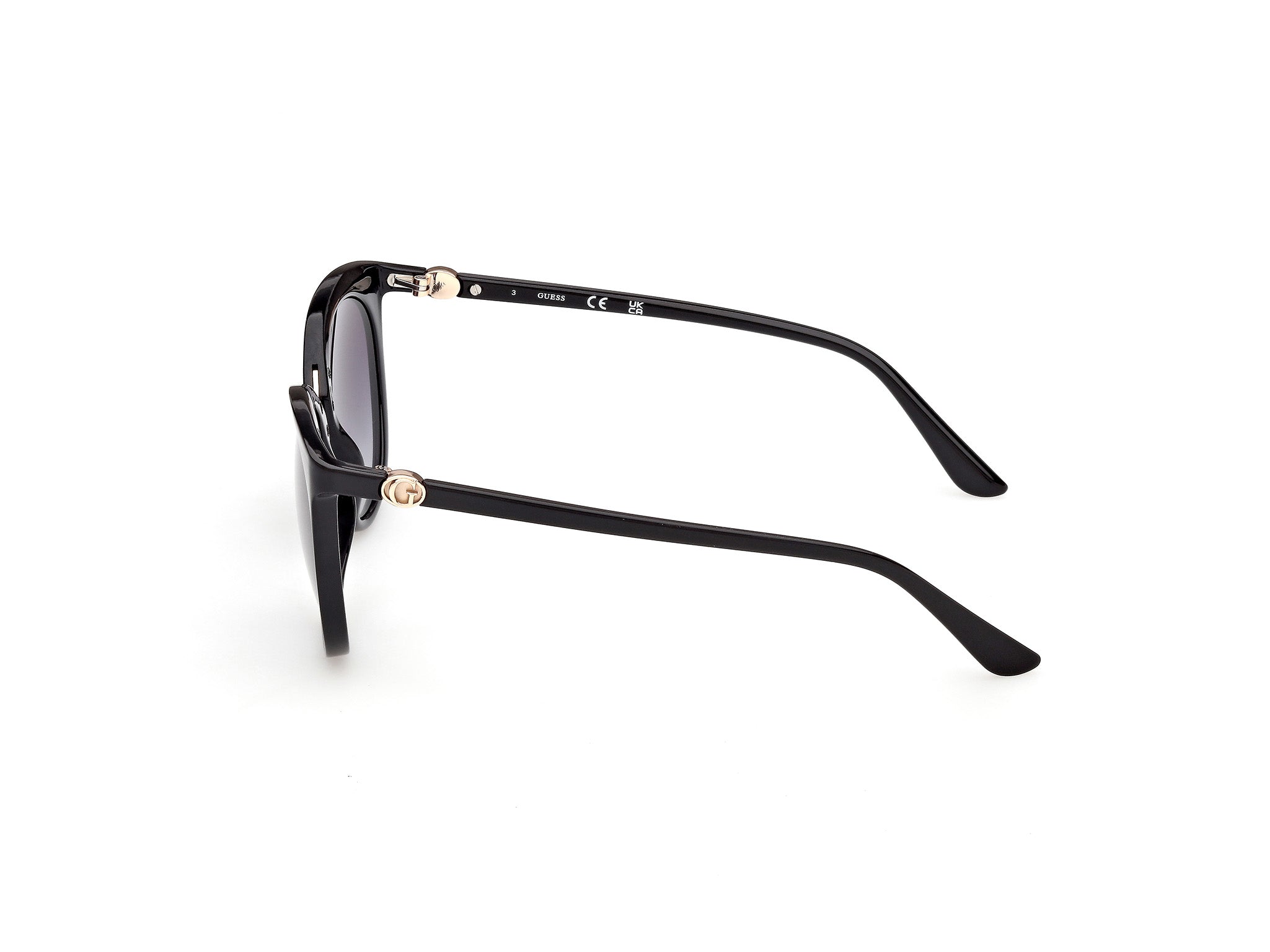 GUESS Women's Injected Round Sunglasses