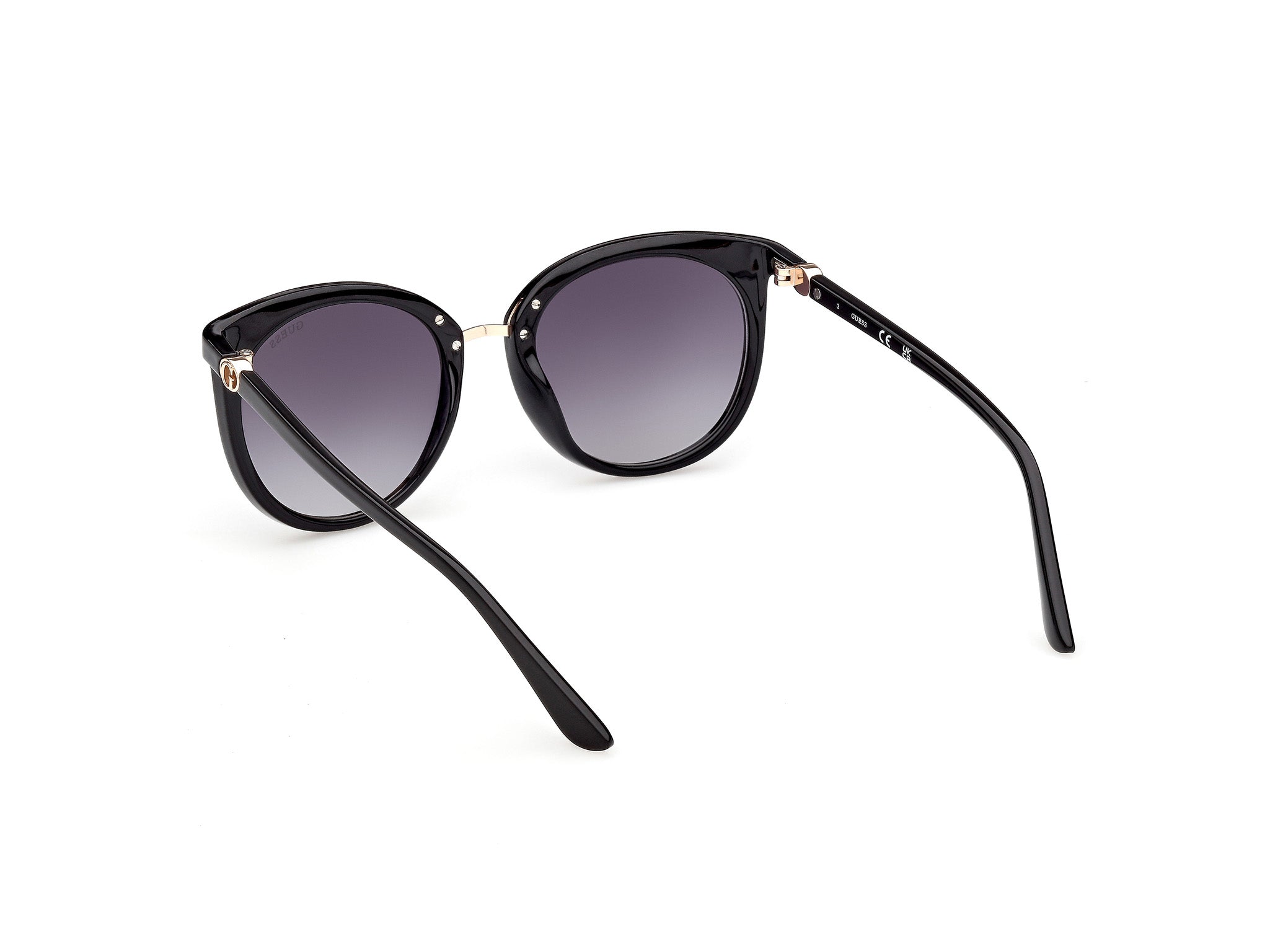GUESS Women's Injected Round Sunglasses
