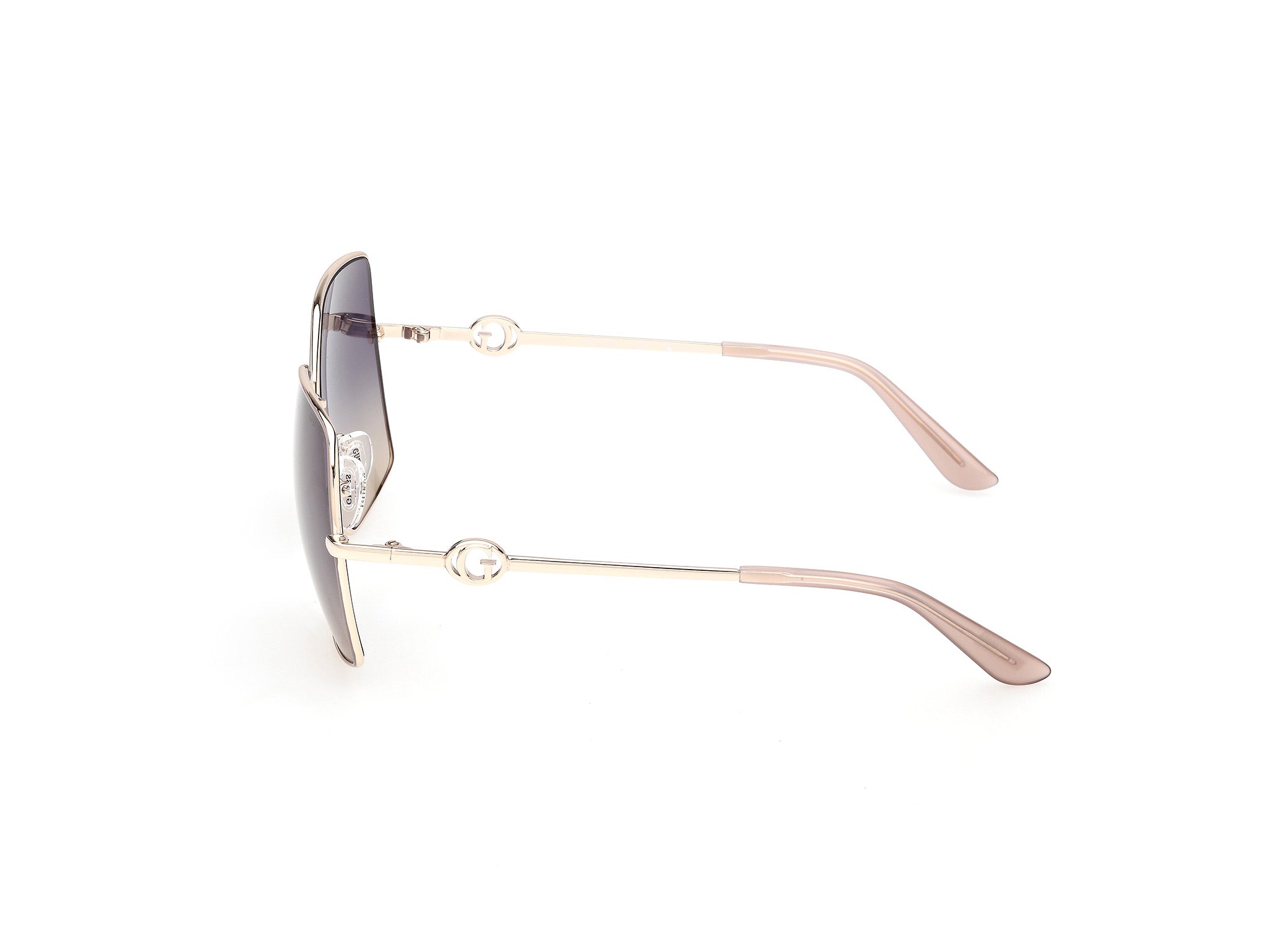 GUESS Women's Metal Square Sunglasses