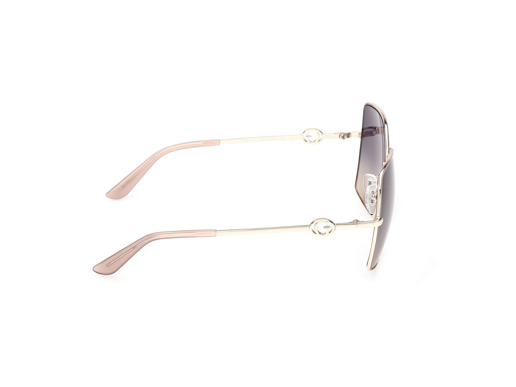 GUESS Women's Metal Square Sunglasses