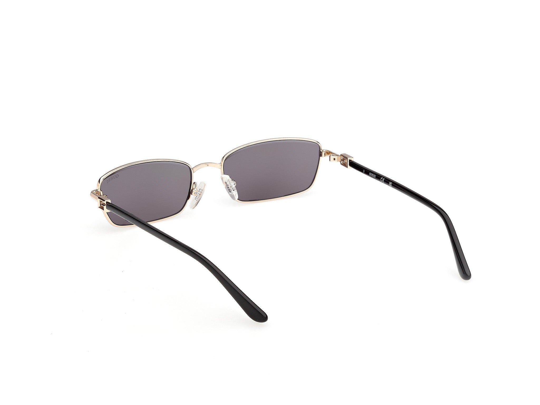 GUESS Women's Metal Rectangular Sunglasses