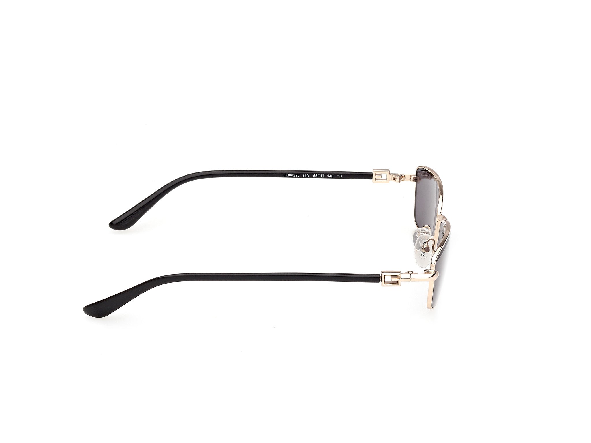 GUESS Women's Metal Rectangular Sunglasses