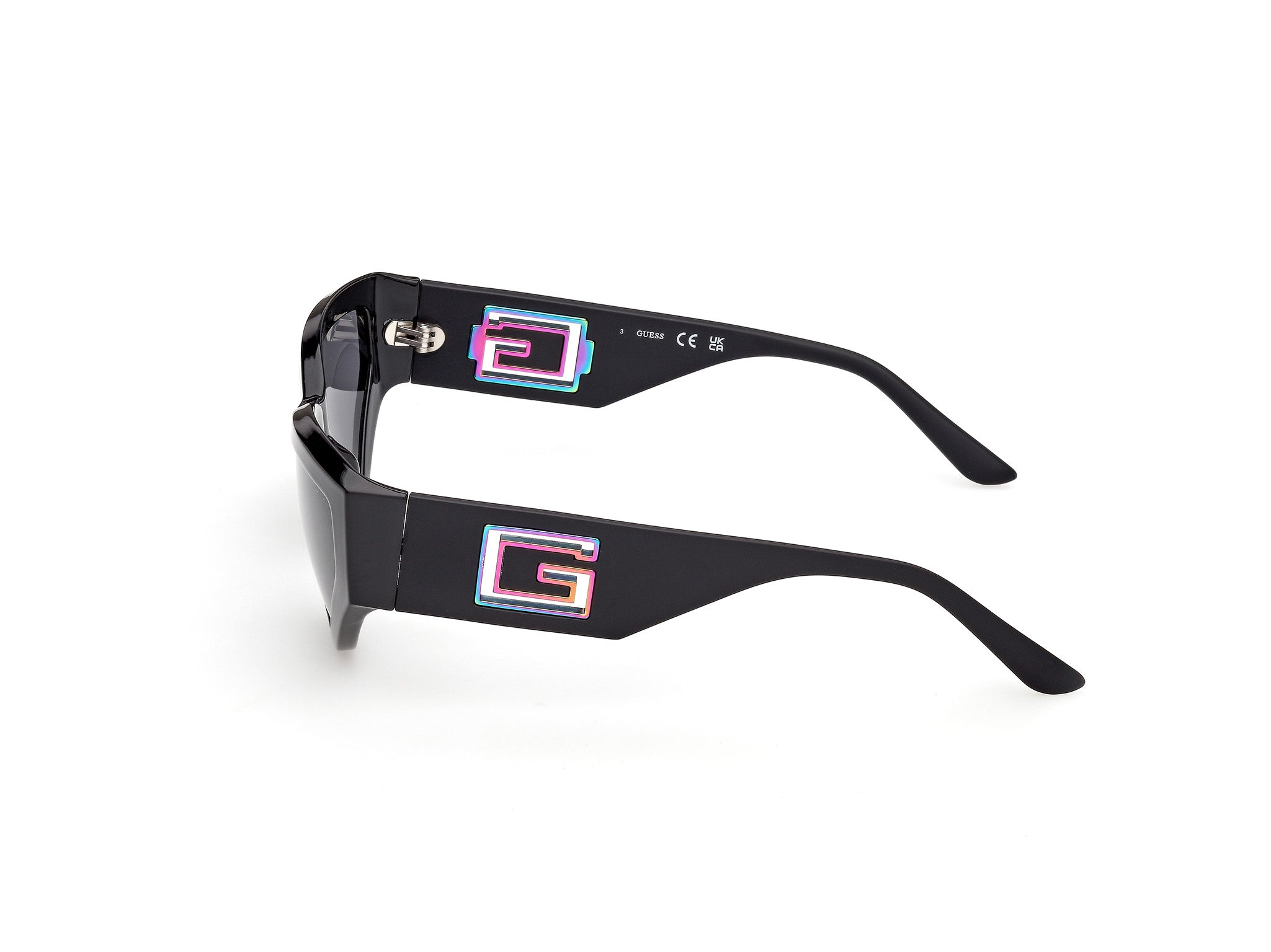 GUESS Women's Injected Cat Sunglasses