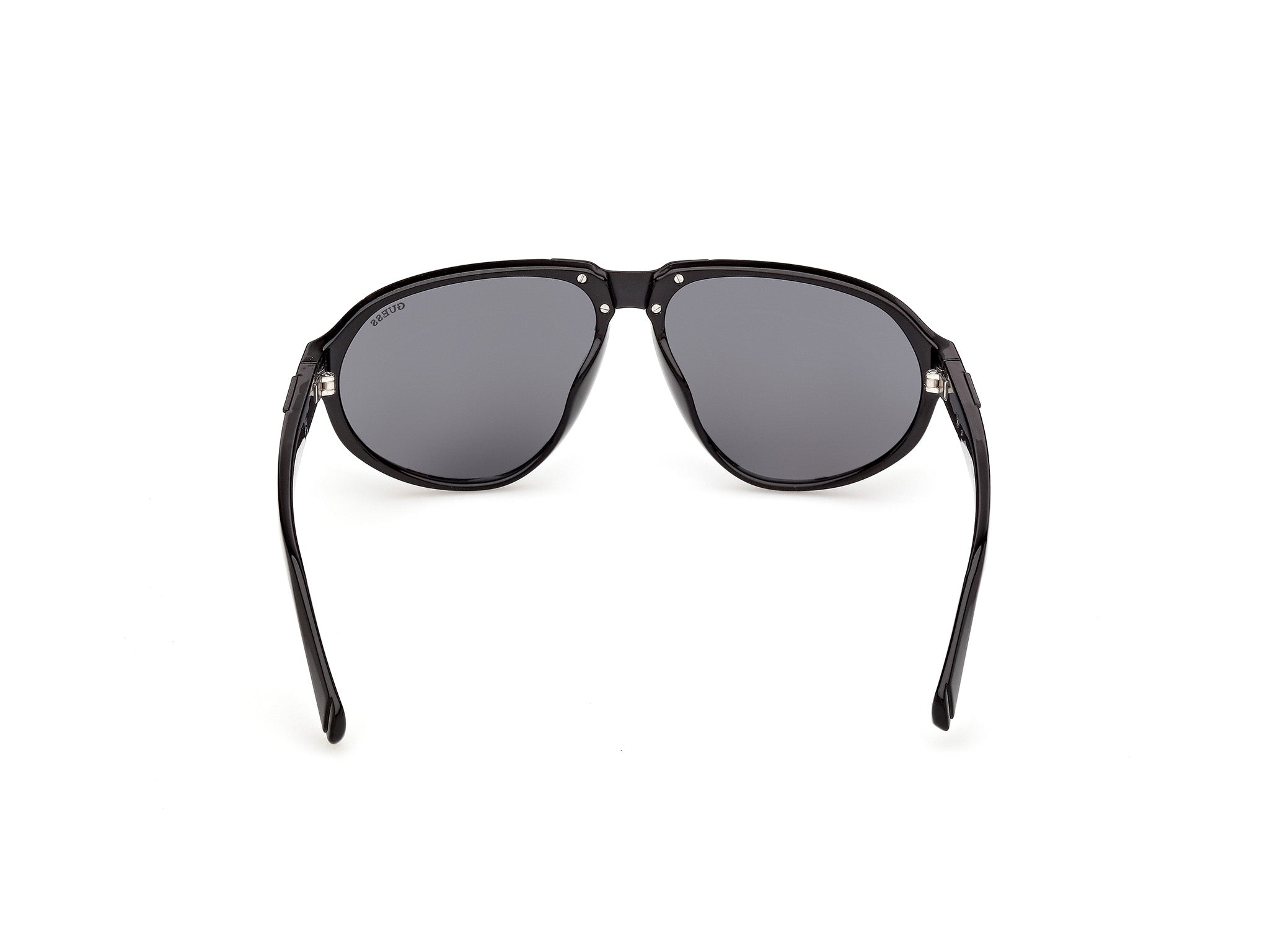 GUESS Men's Injected Pilot Sunglasses