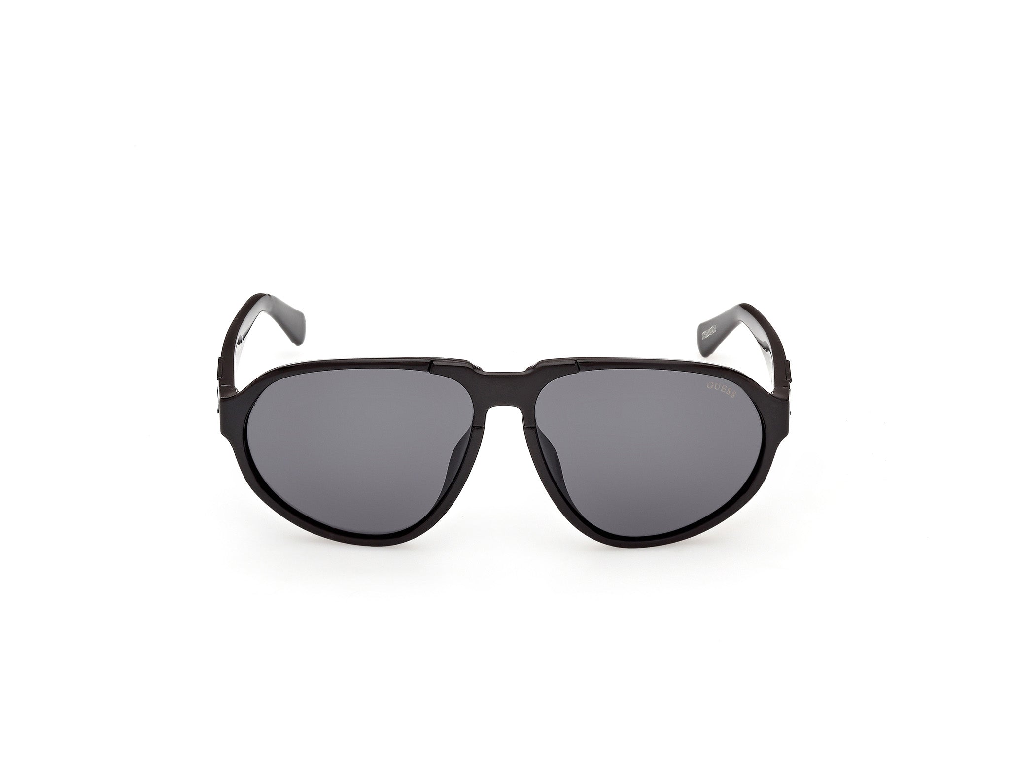 GUESS Men's Injected Pilot Sunglasses