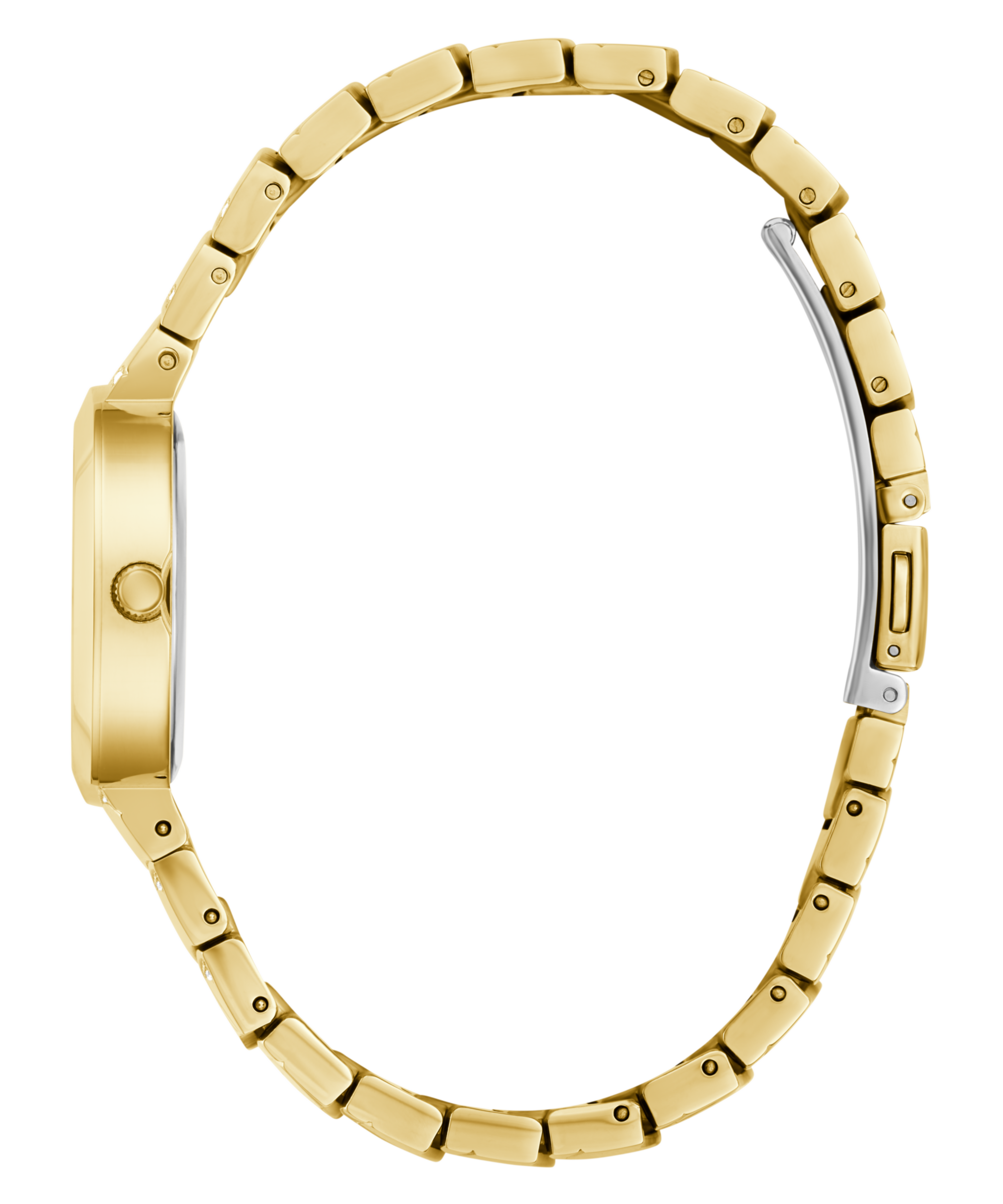 GUESS Ladies Gold Tone Analog Watch