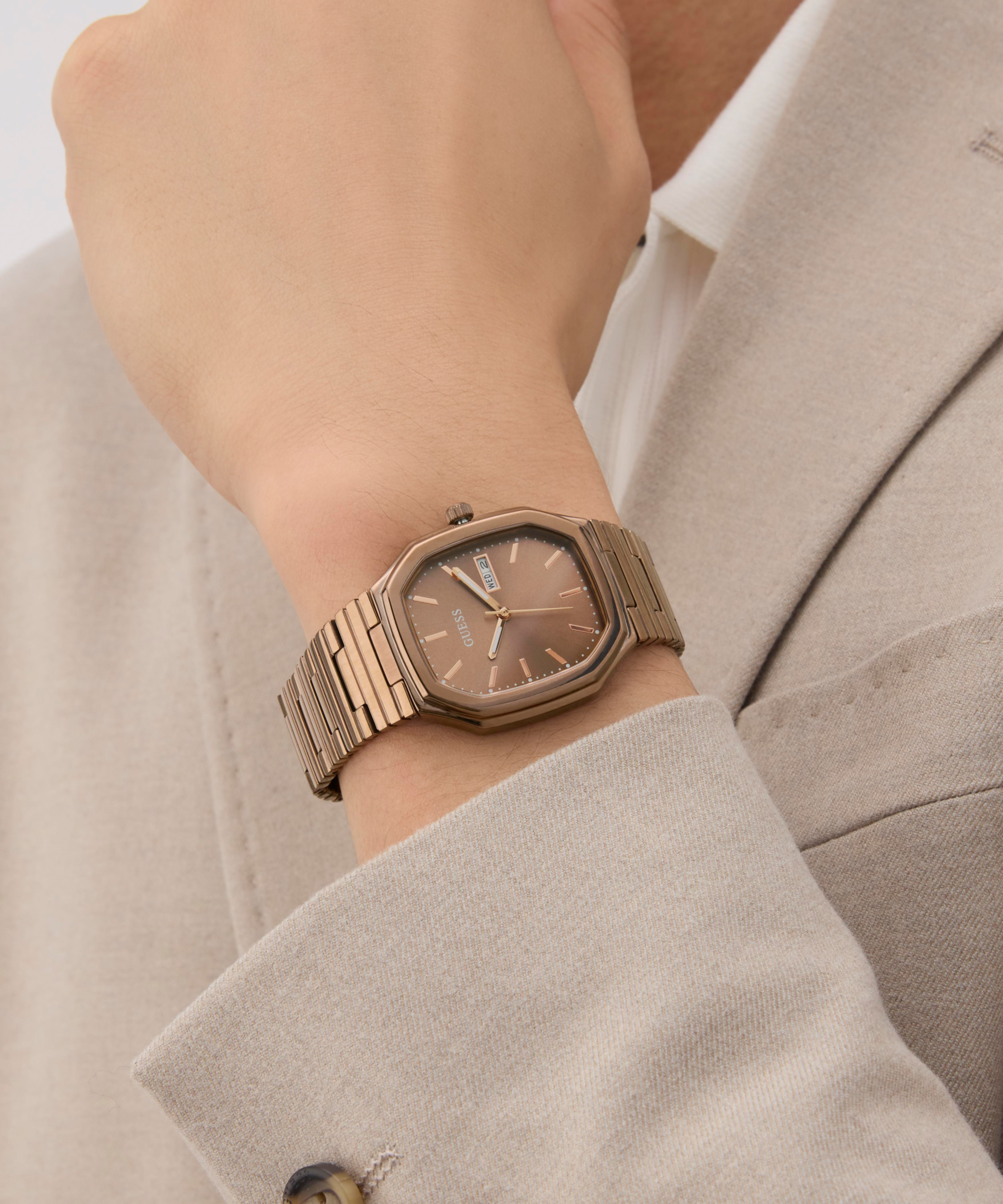 GUESS Mens Coffee Date Watch