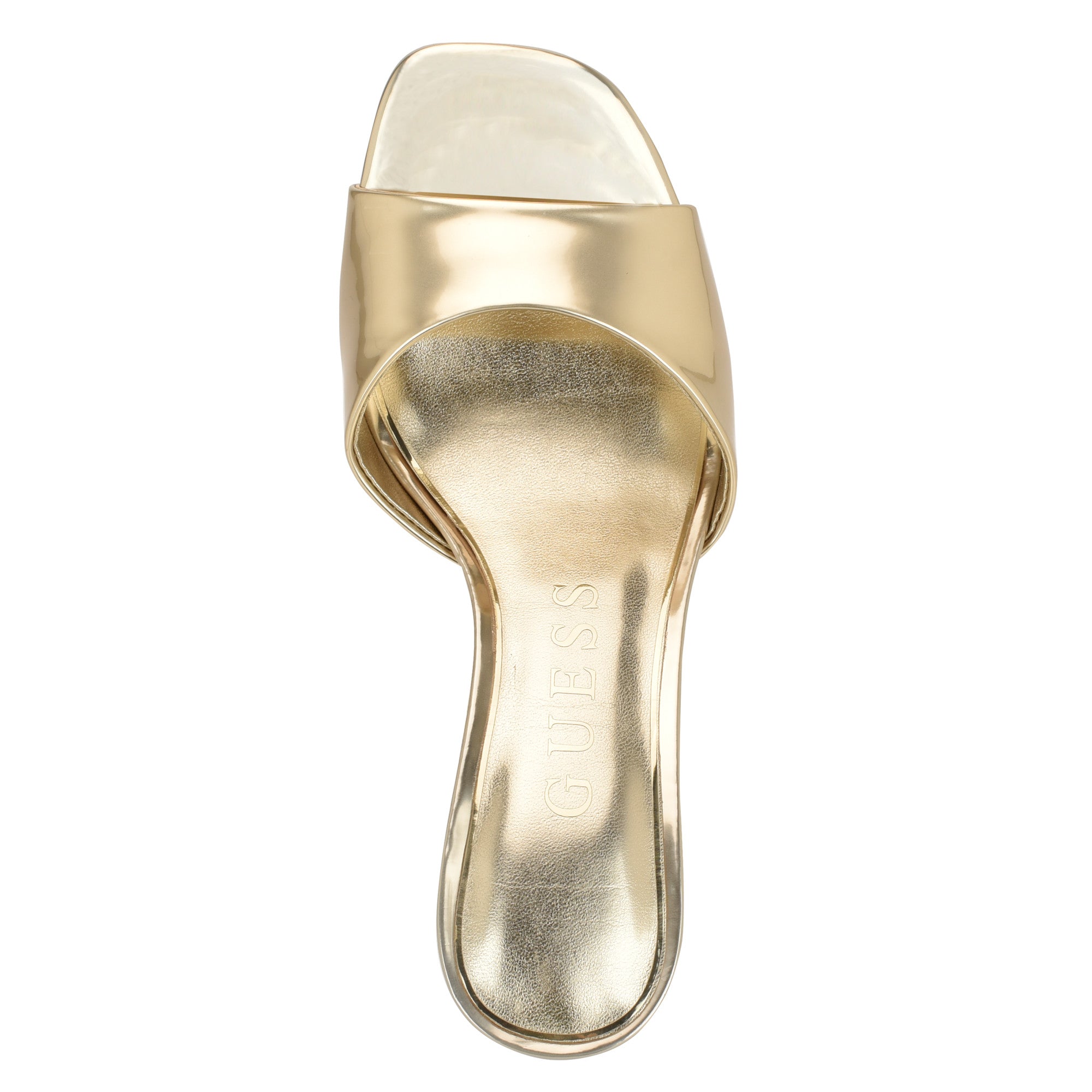 GUESS Carisse Pointed Open Toe Heeled Mule Sandal