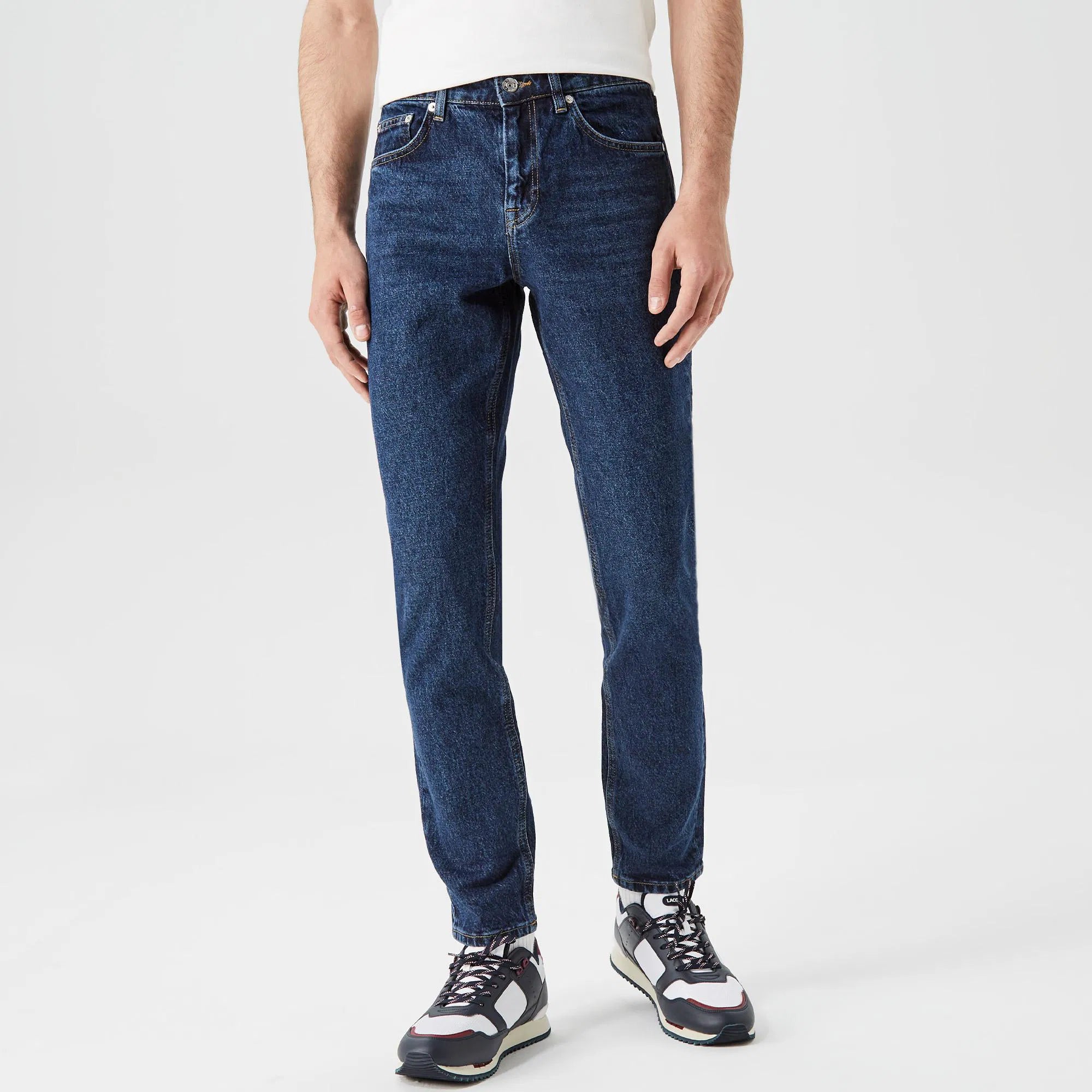 MEN'S SLIM FIT STRETCH COTTON DENIM JEANS
