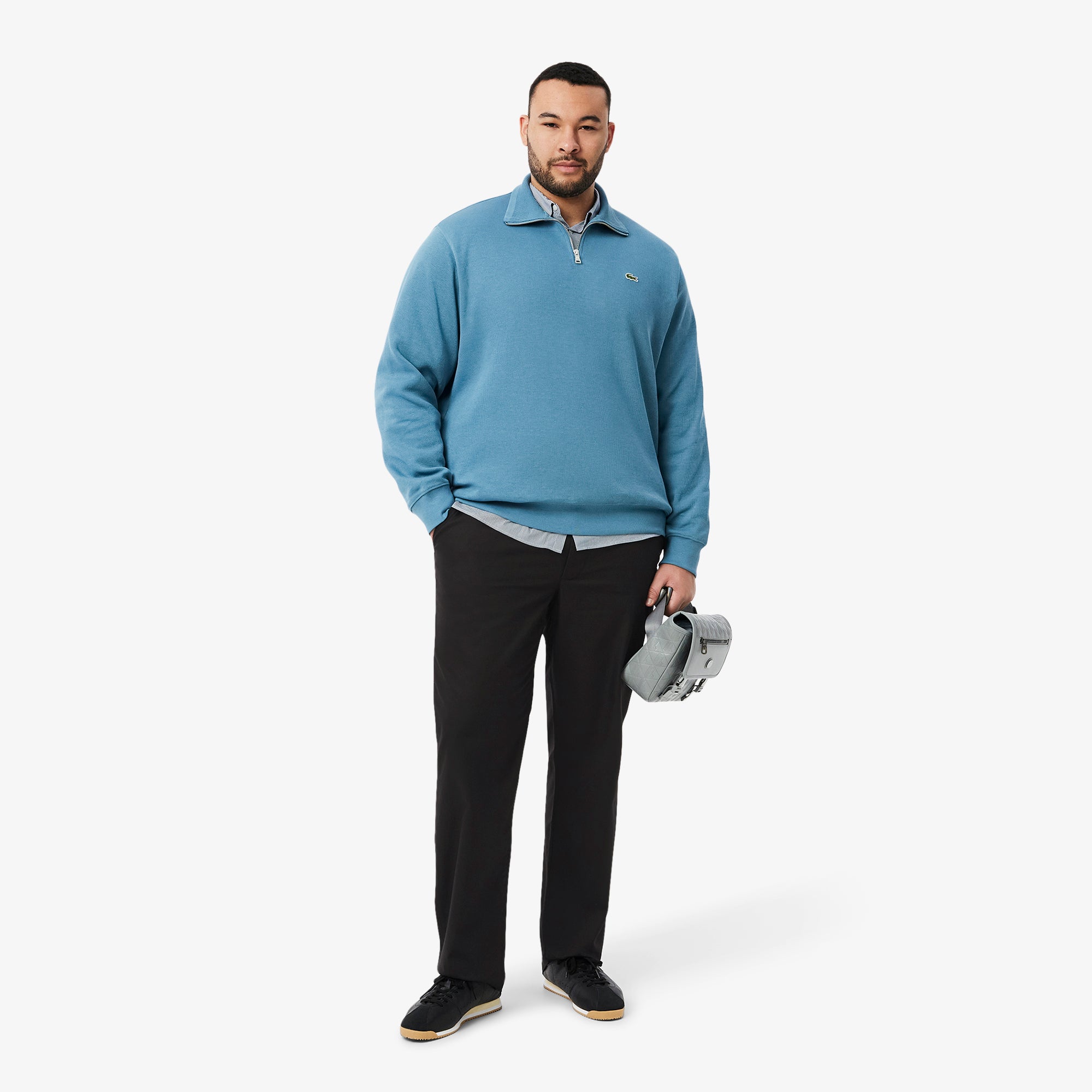 LACOSTE Regular Fit Cotton Chino Pants