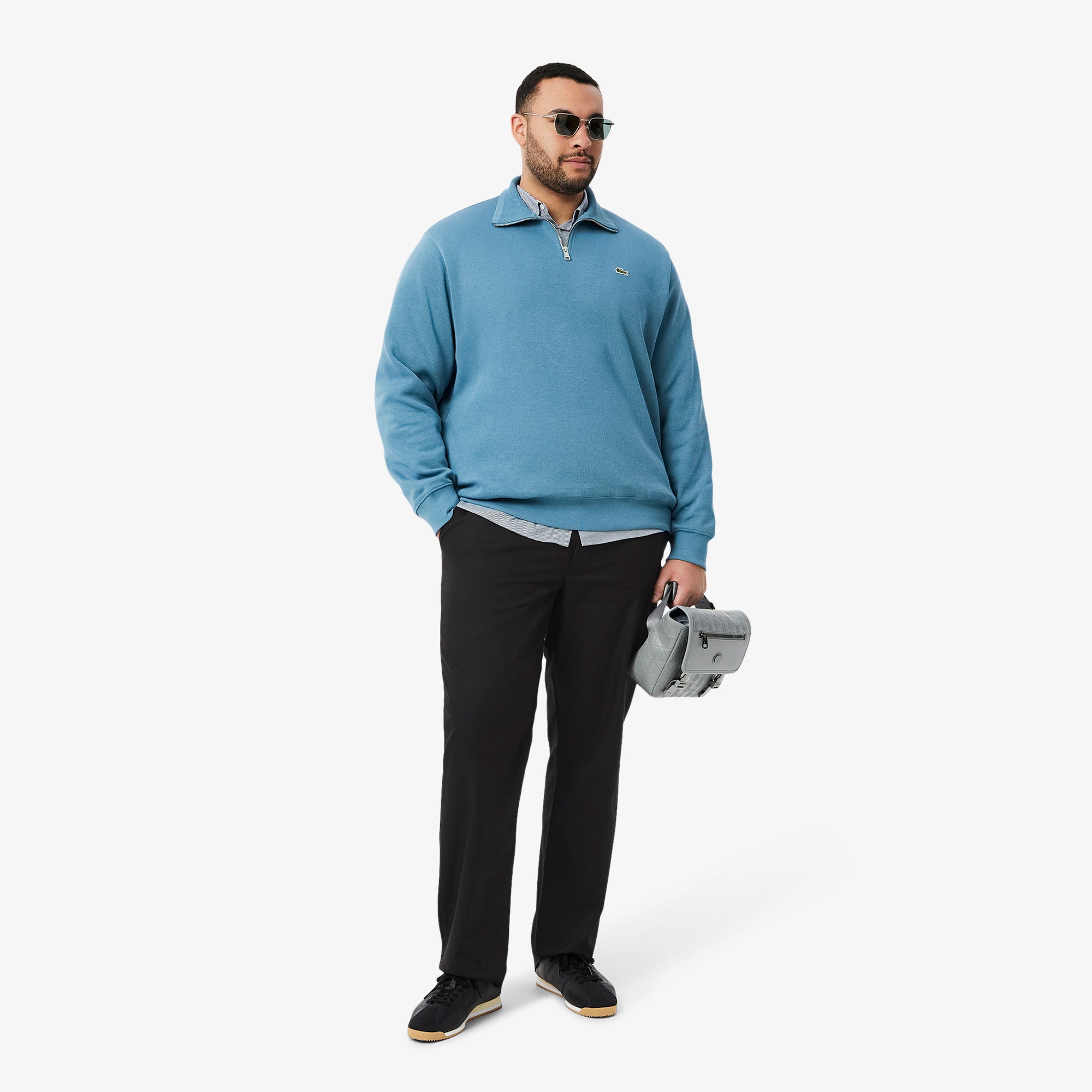 LACOSTE Regular Fit Cotton Chino Pants