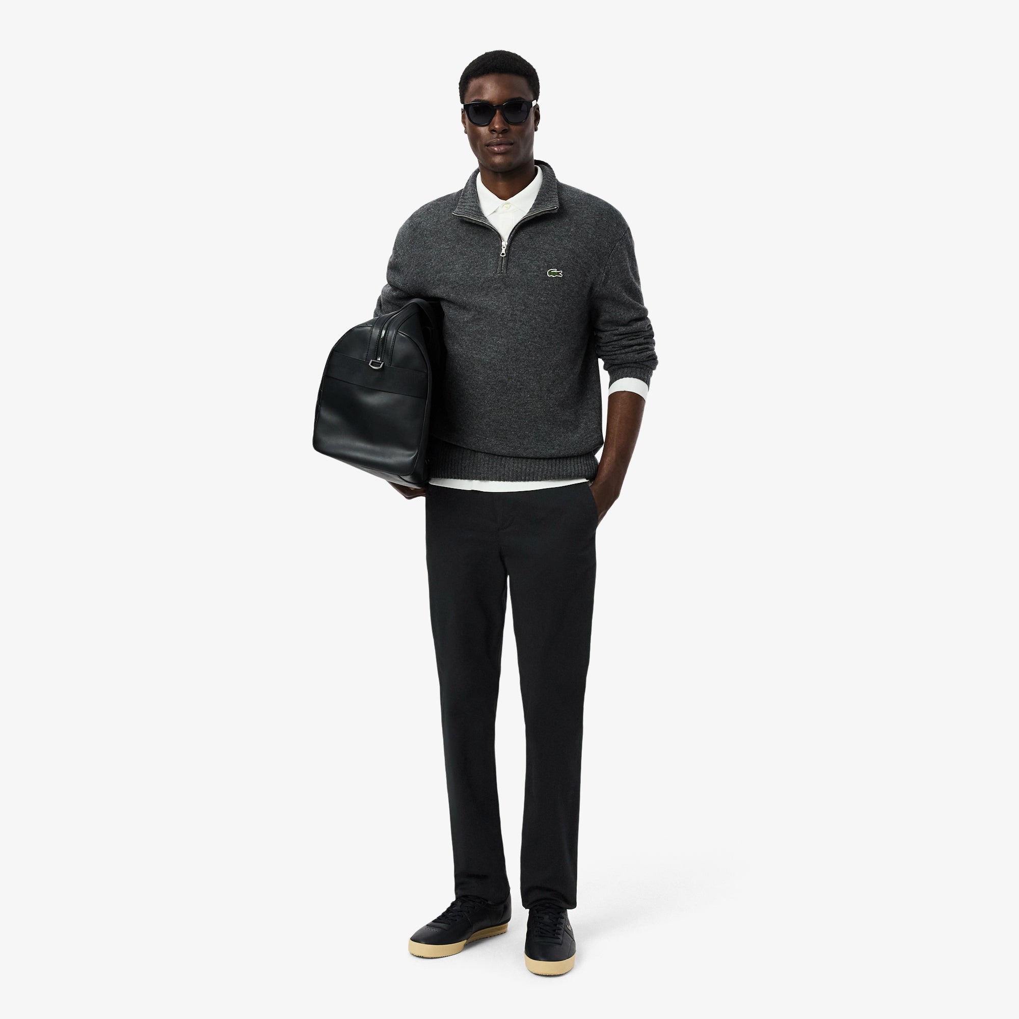 LACOSTE Men's Slim Fit Stretch Cotton Pants
