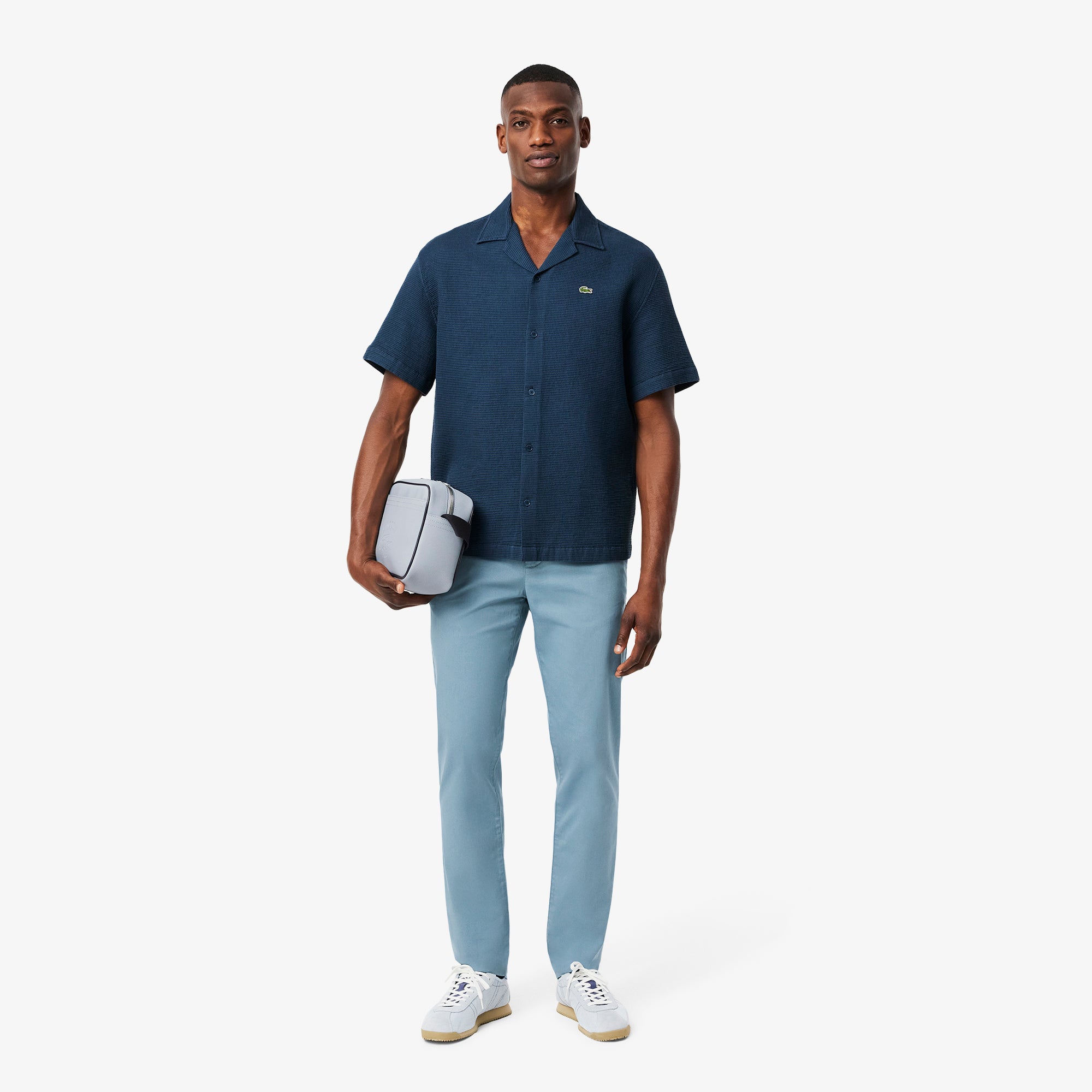 LACOSTE Men's Slim Fit Stretch Cotton Pants