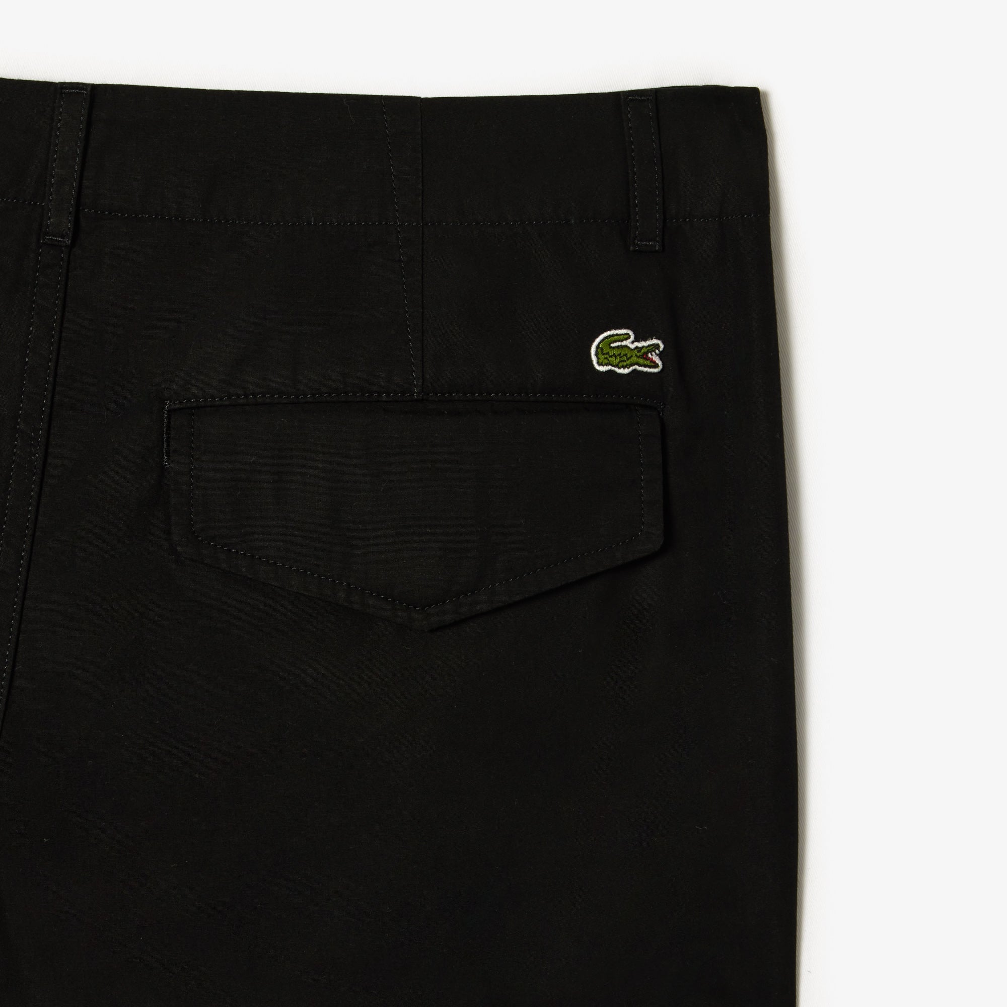 Lightweight Cotton Multipocket Cargo Pants - Lacoste Apparel THE MIX