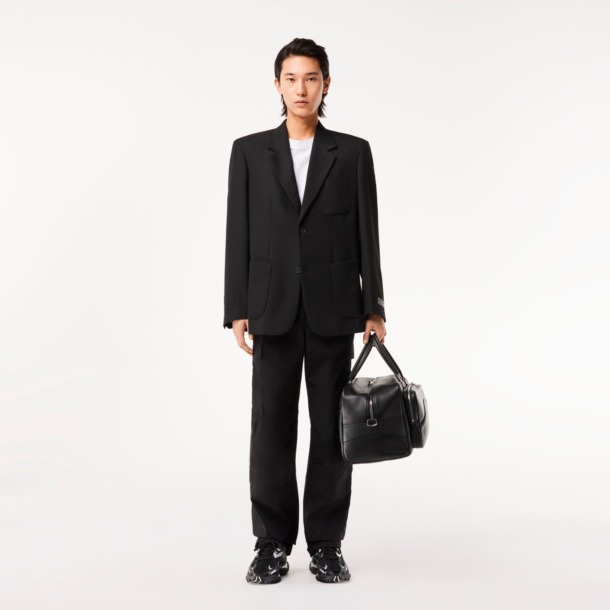 Lightweight Cotton Multipocket Cargo Pants - Lacoste Apparel THE MIX