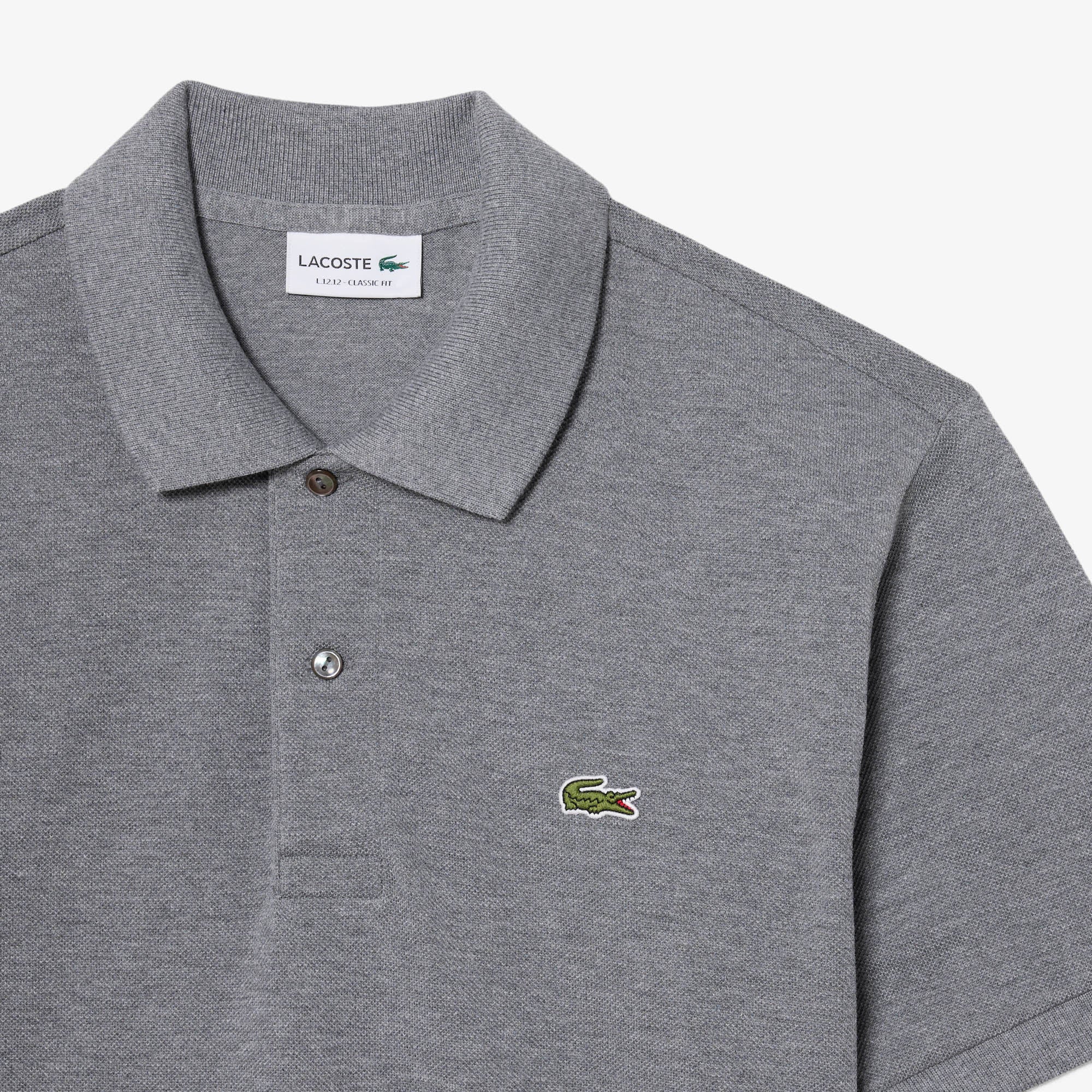 LACOSTE Classic Fit L.12.12 Marl Polo Shirt