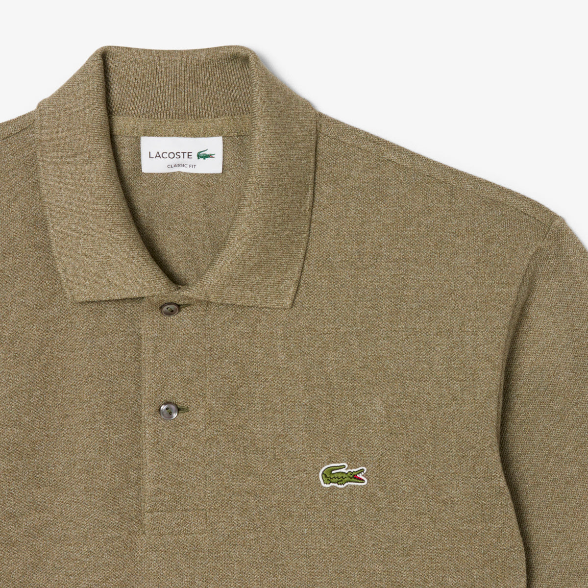 LACOSTE Classic Fit L.12.12 Marl Polo Shirt Men