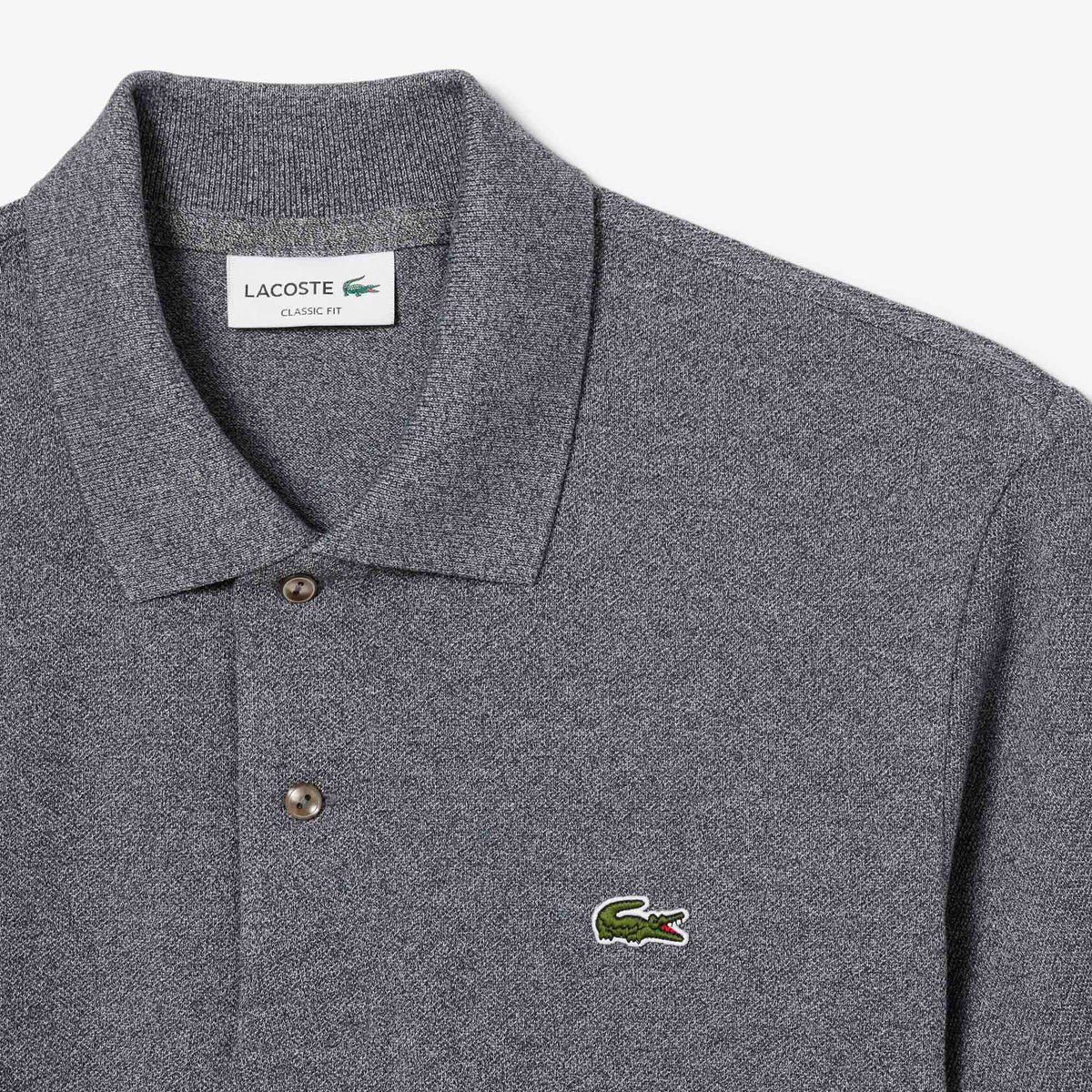 LACOSTE Classic Fit L.12.12 Marl Polo Shirt Men