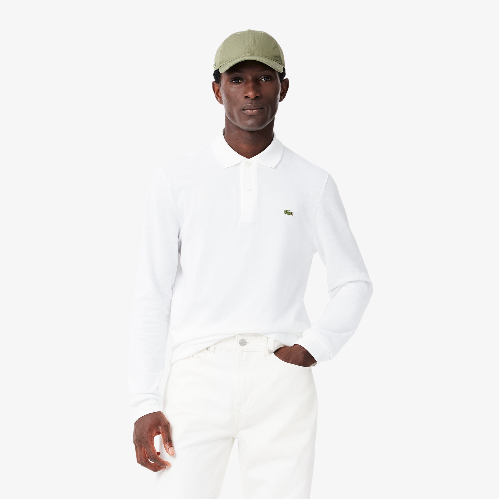 LACOSTE Classic Fit Long Sleeved L.12.12 Polo Shirt