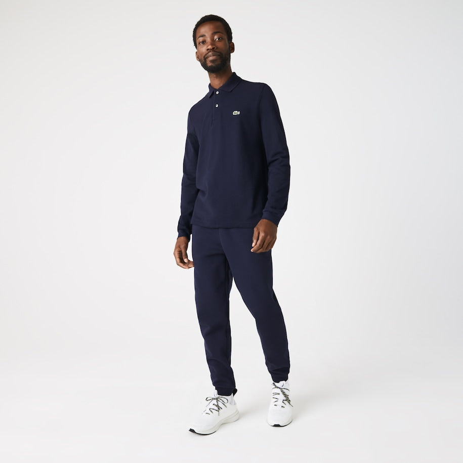 Long-sleeve Lacoste Classic Fit L.13.12 Polo Shirt - 4 - M / 166 - Navy - Lacoste Polo Shirts THE MIX