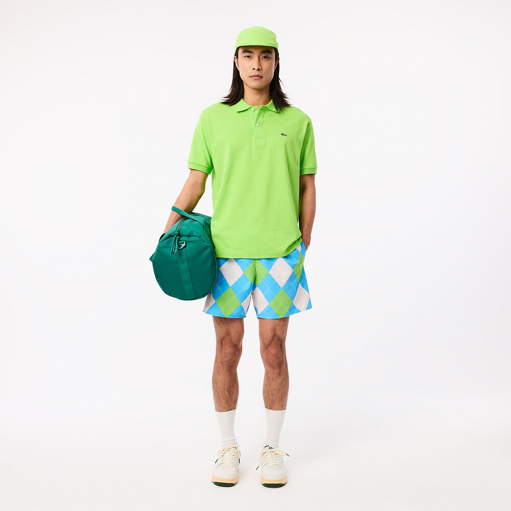 Lacoste Men Printed Swim Trunks