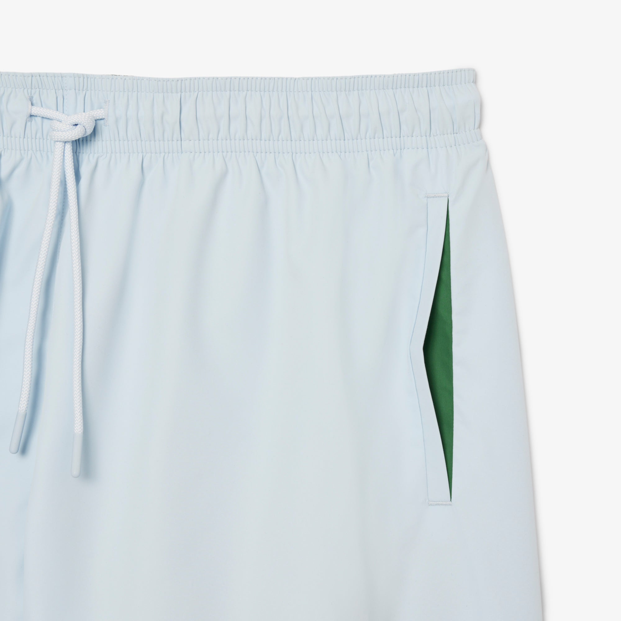 LACOSTE Men's Mid Length Swim Trunks