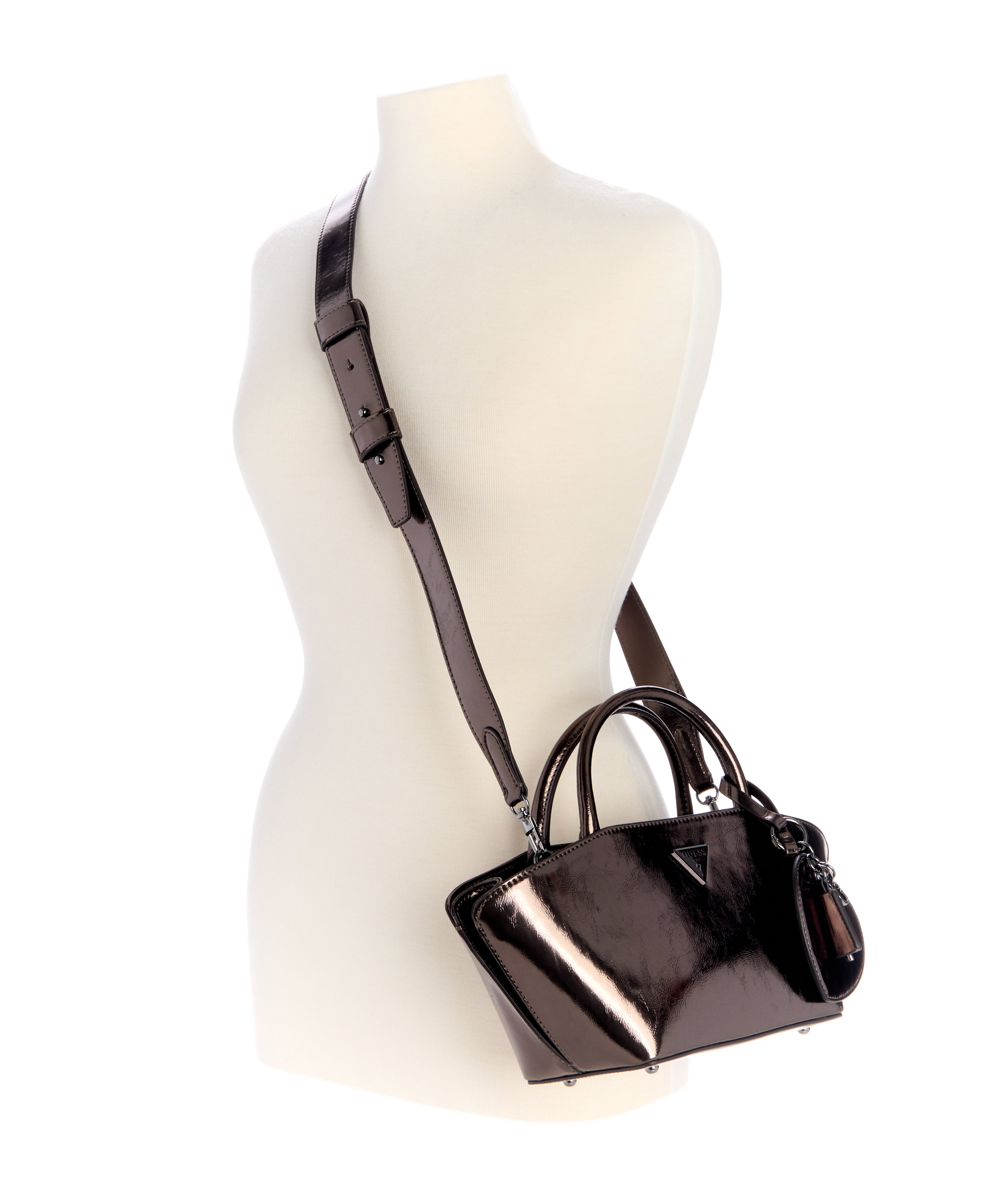 GUESS Bolena Metallic Mini Satchel