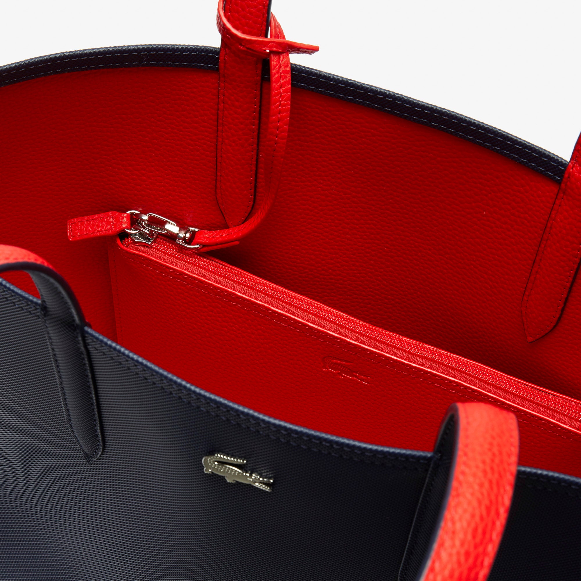 LACOSTE Anna Reversible Tote & Pouch