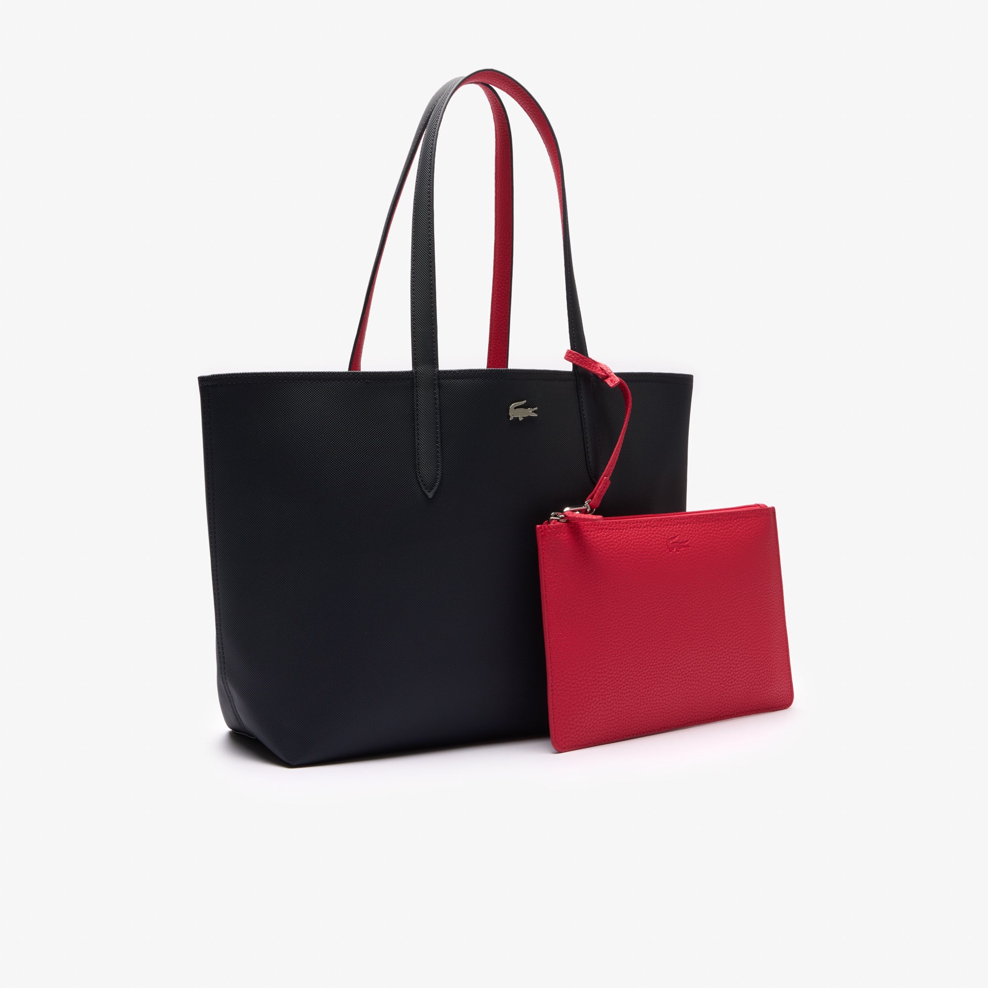 LACOSTE Anna Reversible Tote & Pouch