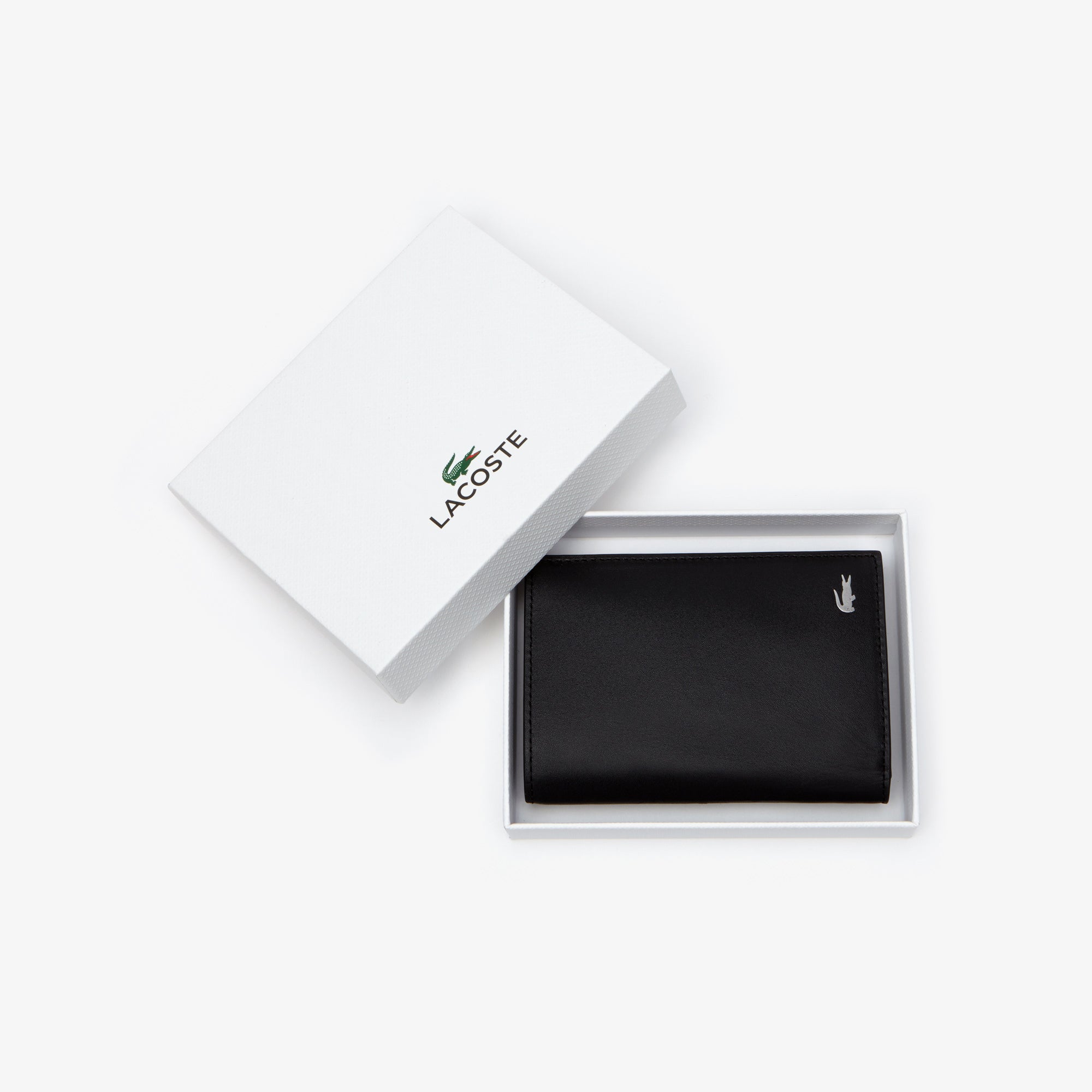 LACOSTE Fitzgerald Vertical Leather Billfold